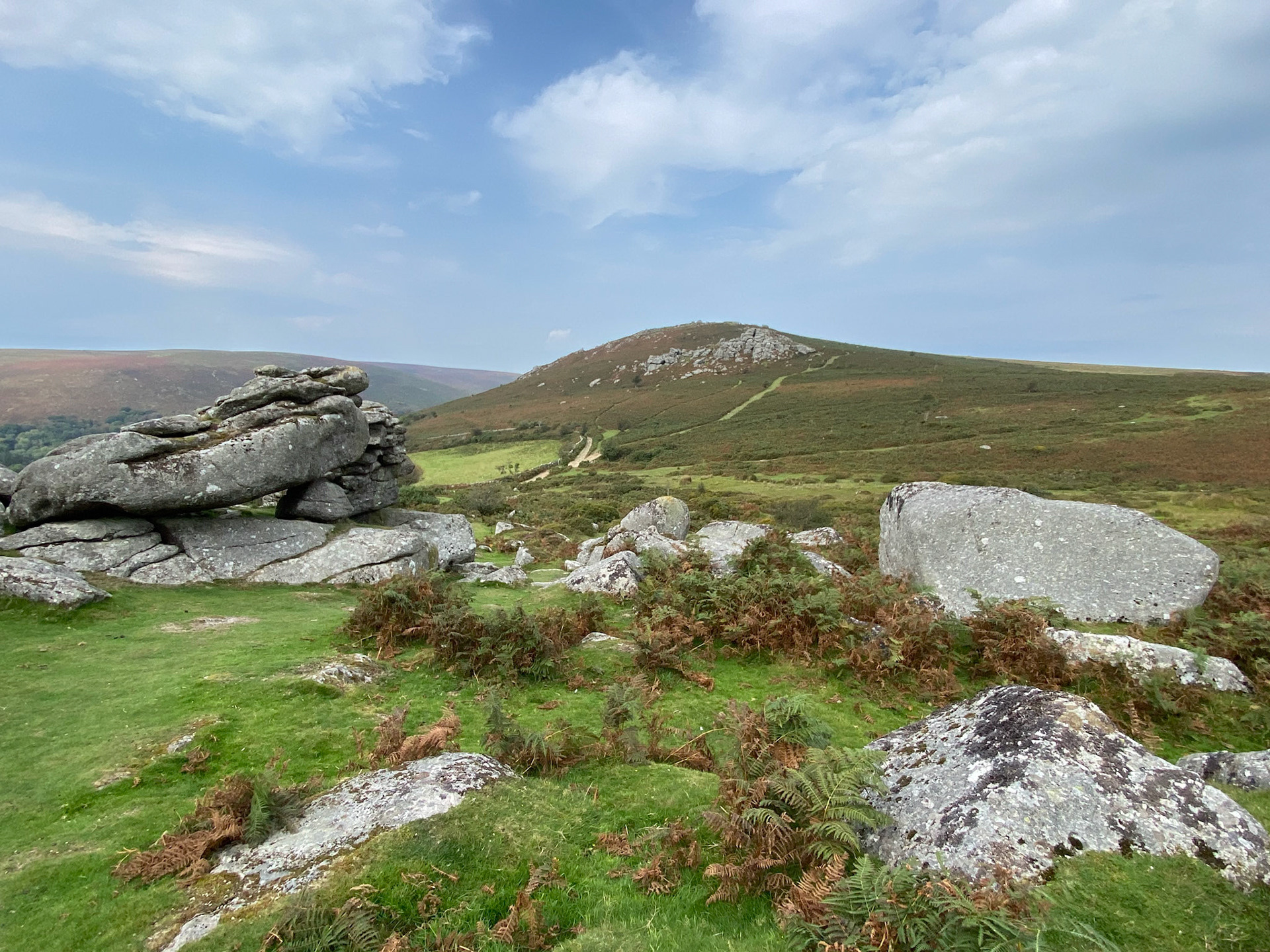Bonehill Rocks and Bell Tor