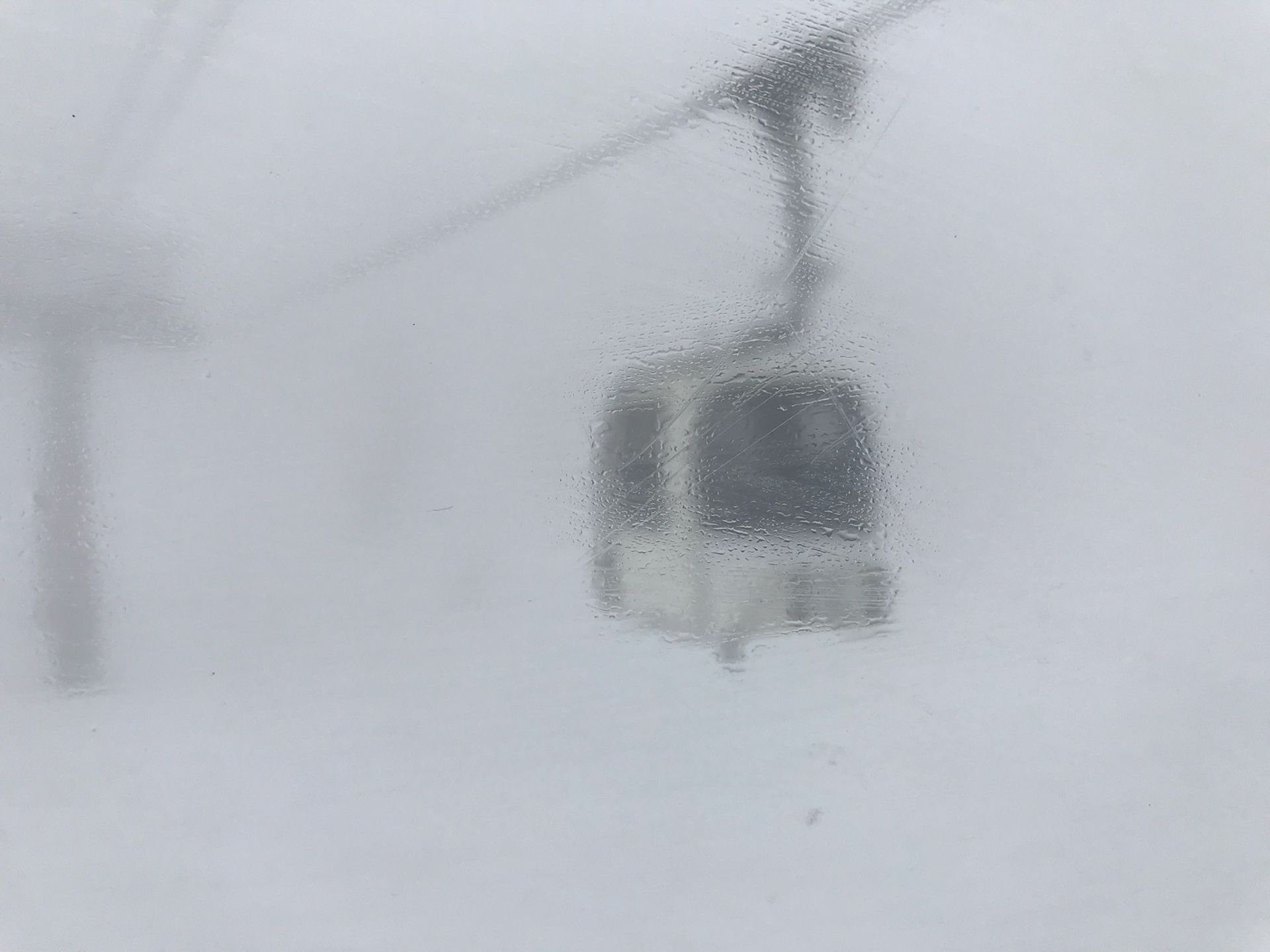 Visibility from Niseko Gondola on day 4