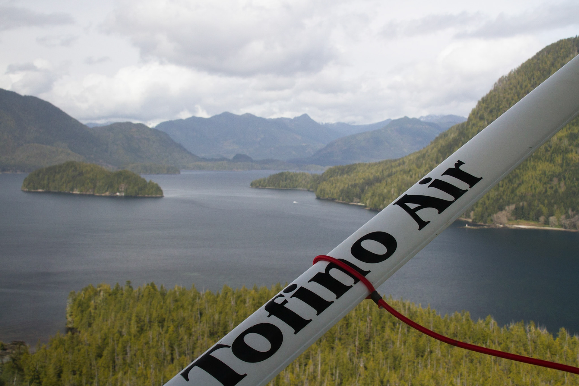 View from float plane