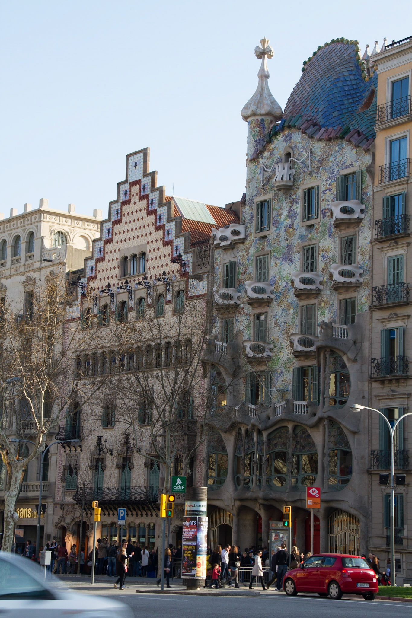Another Gaudi building: Casa Batllo