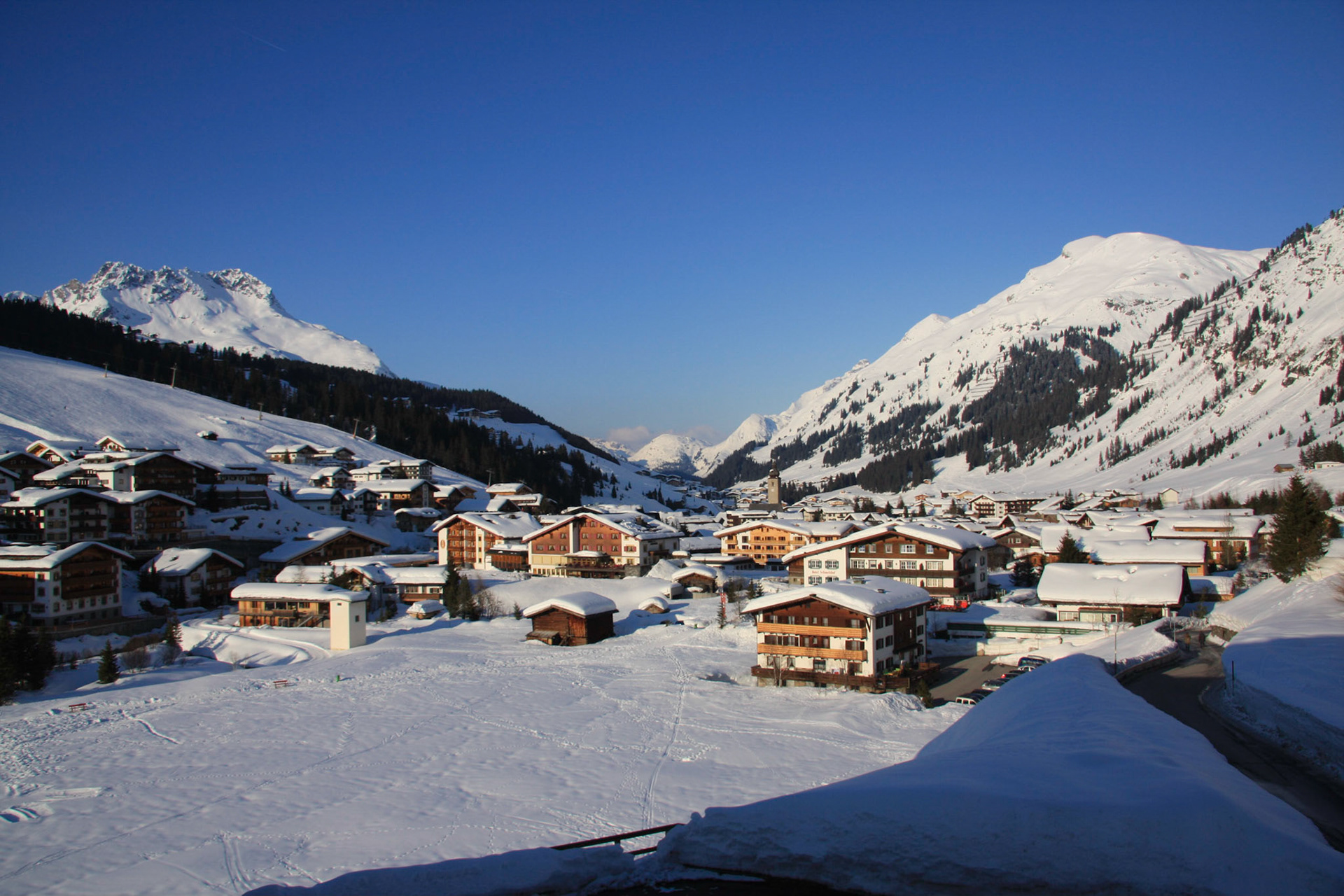 Afternoon view from our room, Hotel Kristiania