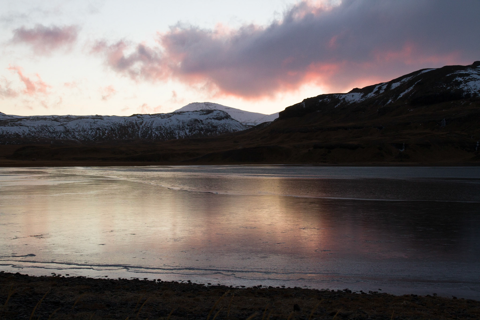 Sunrise near Olafsvik