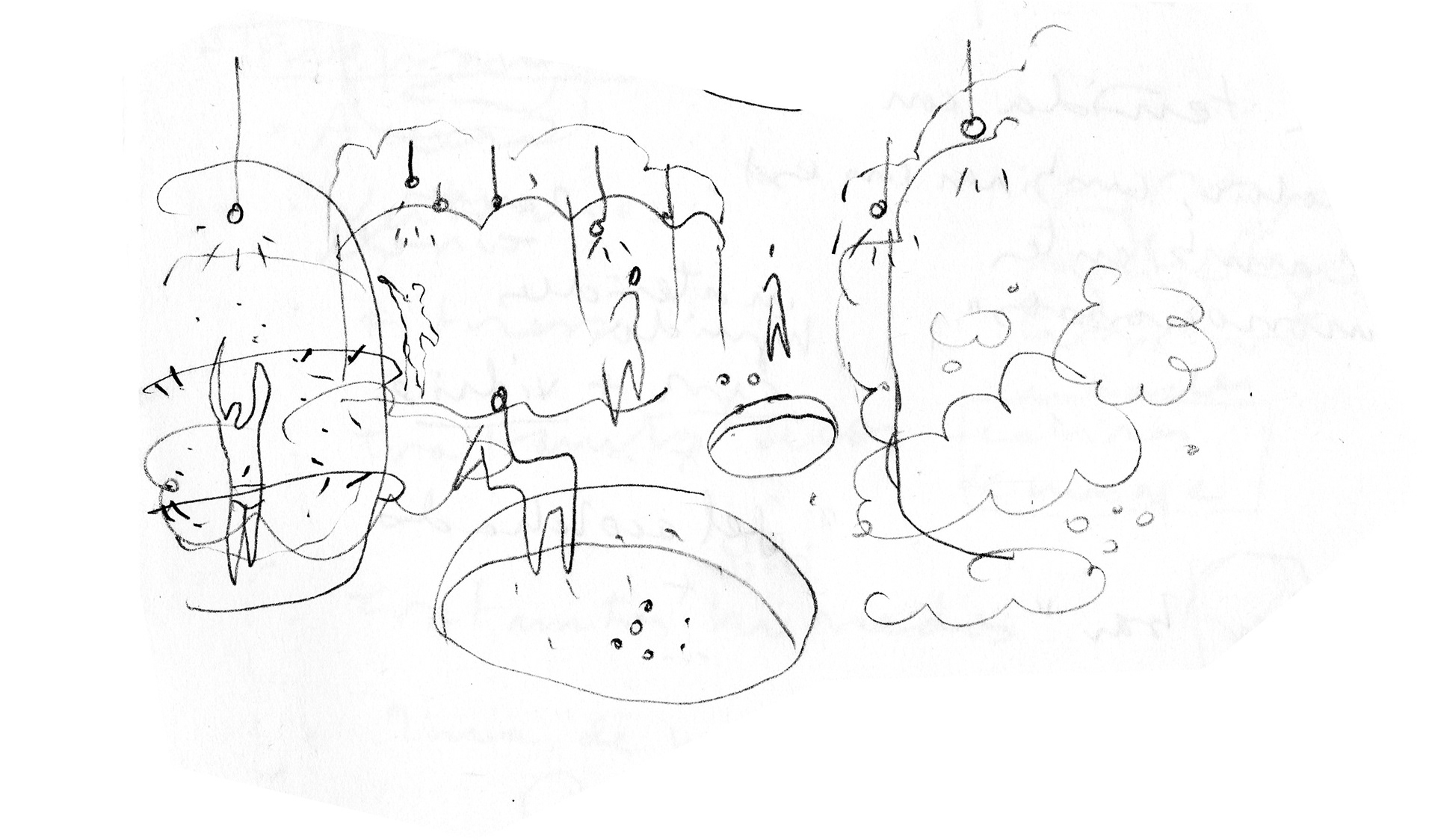shower area drawing