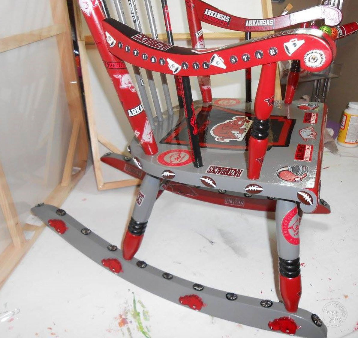 Custom Rocking Chair