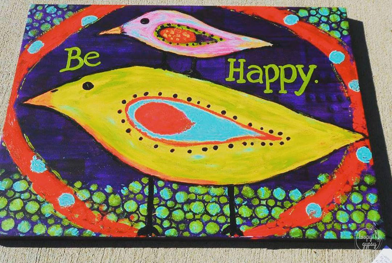 Paint on Canvas