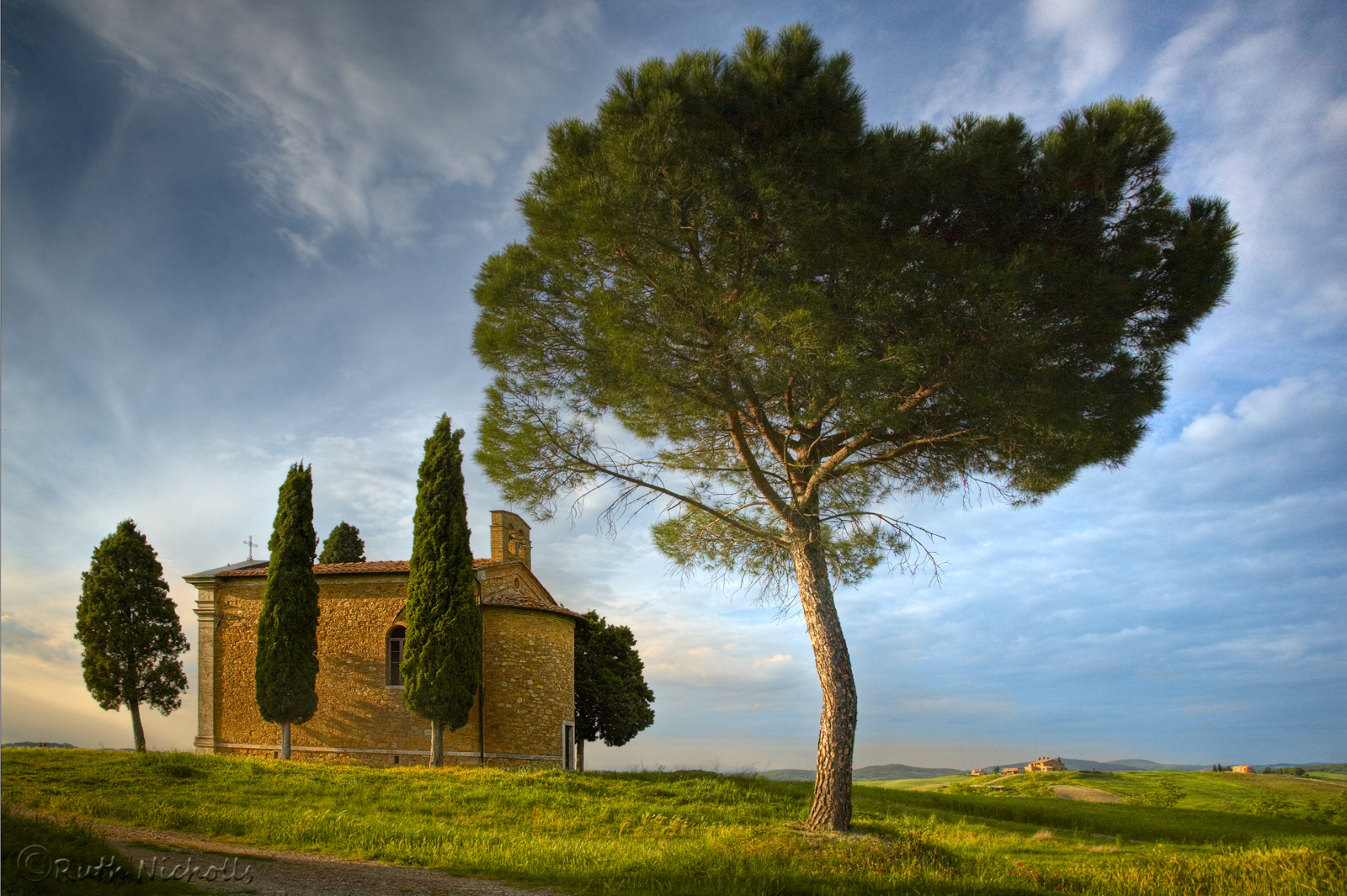 Evening Light, Vitaleta