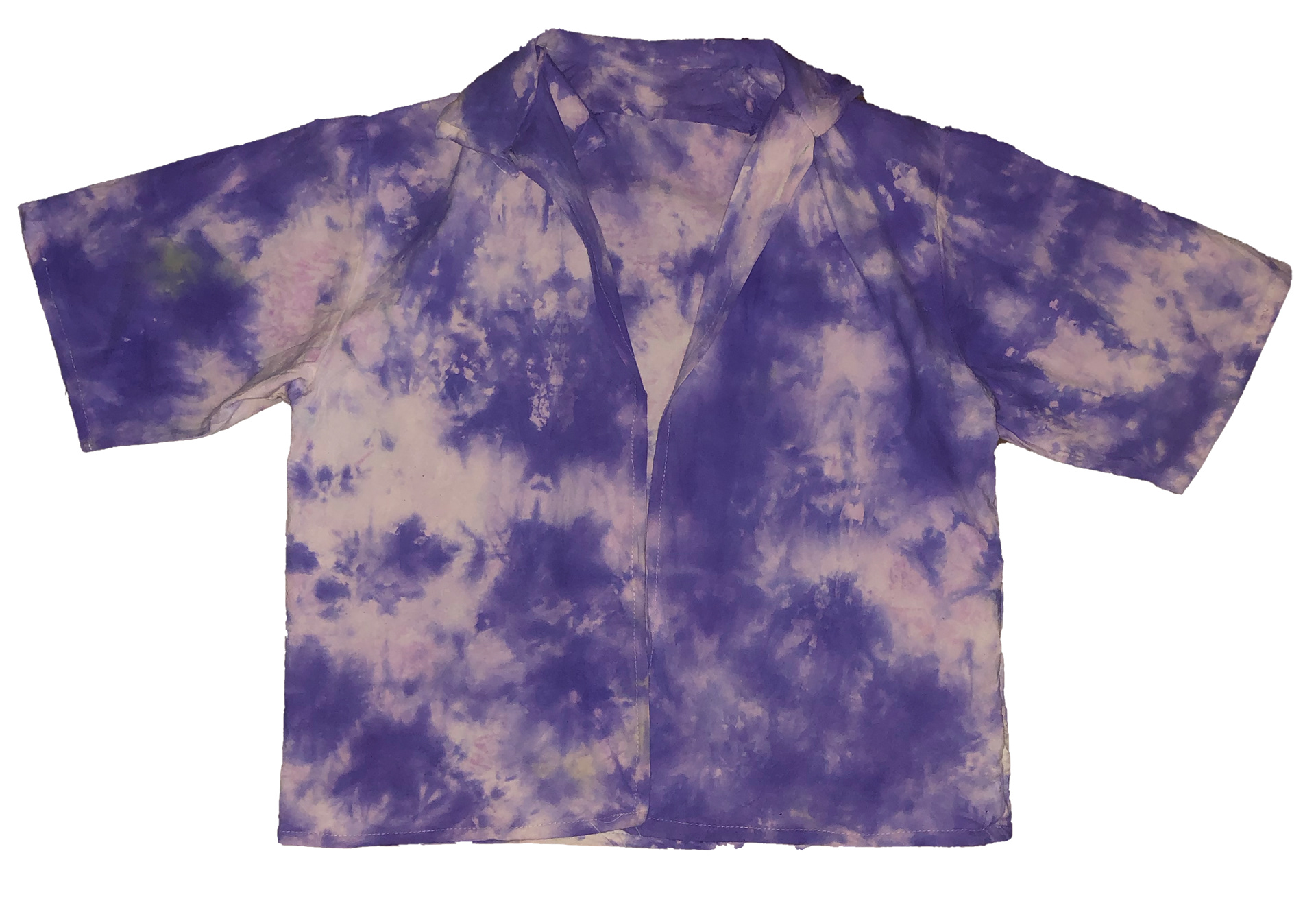 Tie Dyed Calico Shirt