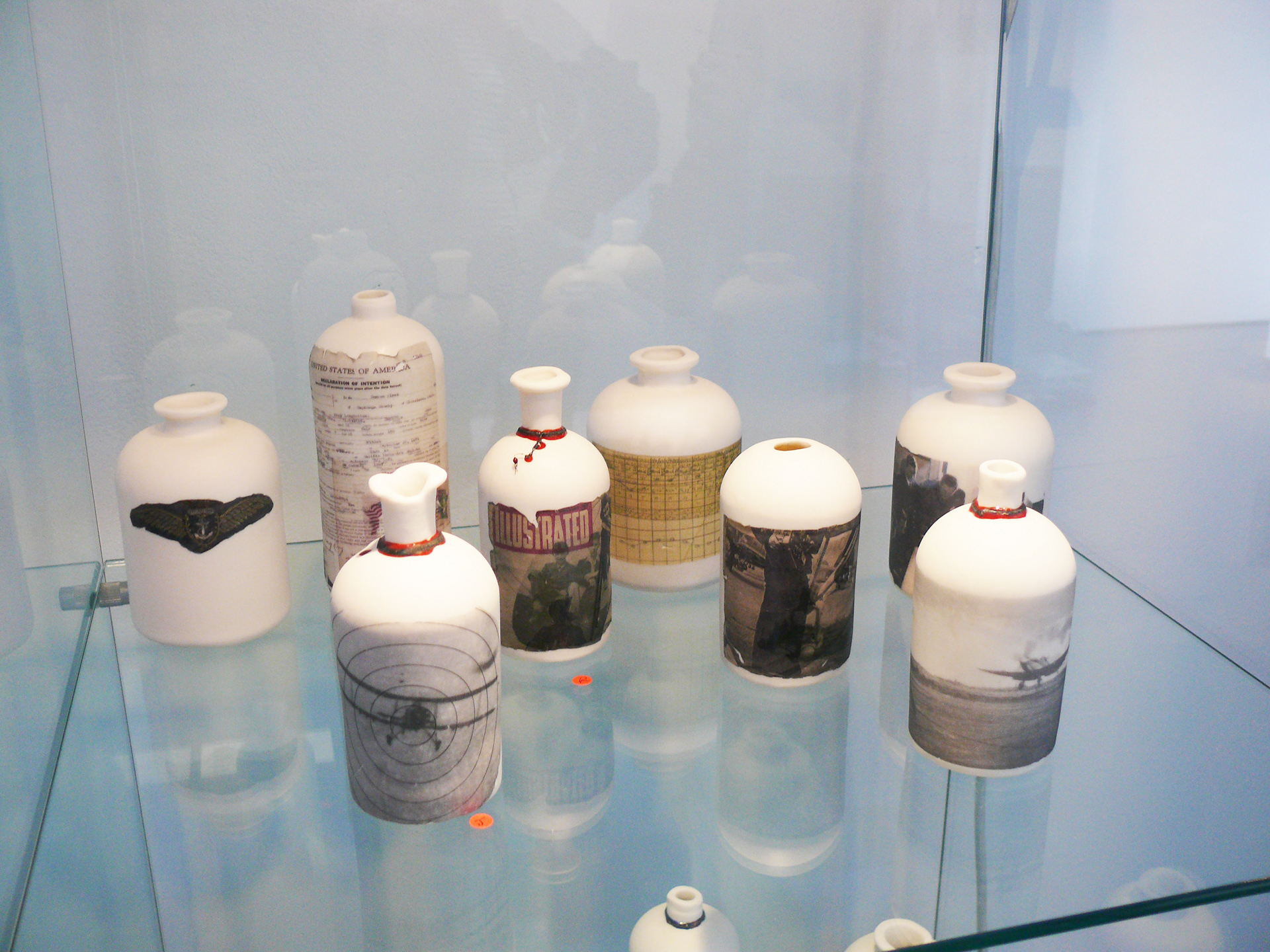 Parianware bottles at MA Visual Arts 2010
