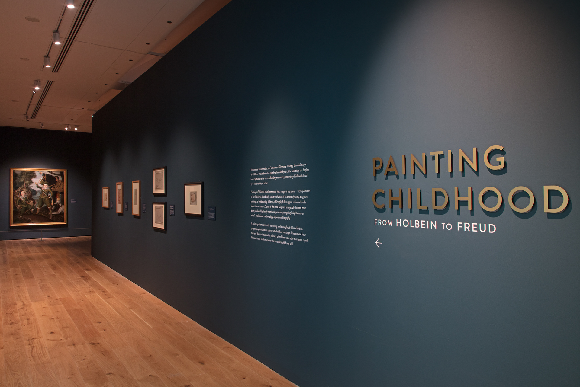 Painting Childhood (photo © Compton Verney photo by Jamie Woodley)