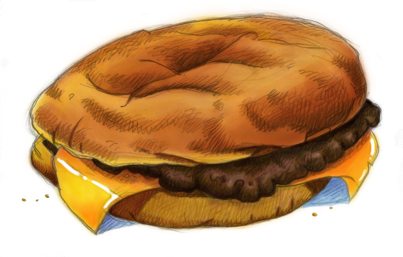 The Iconic Fast Food Cheeseburger