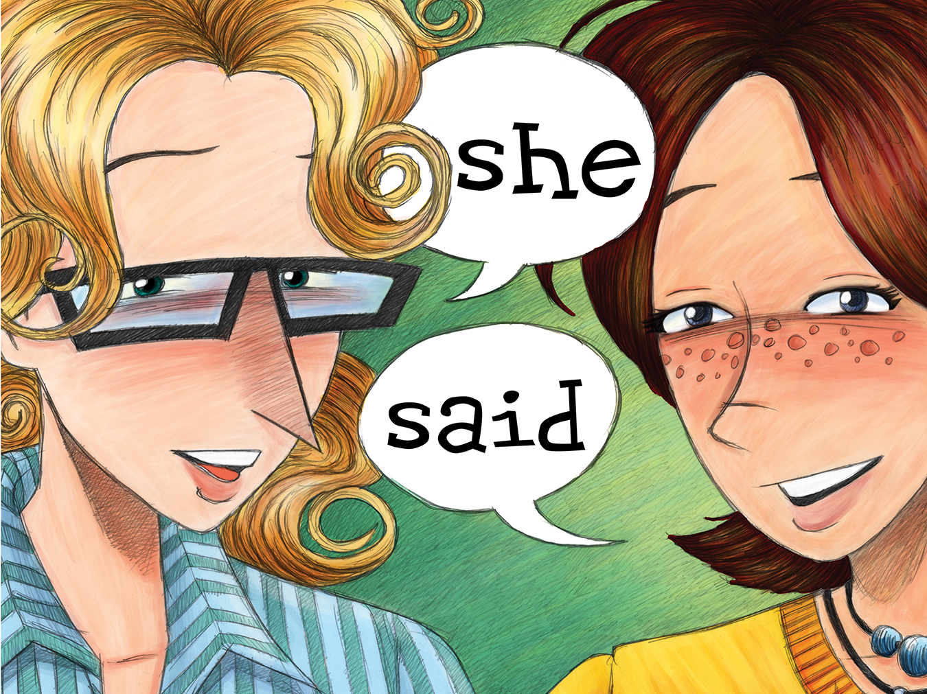 She Said -graphic novel cover