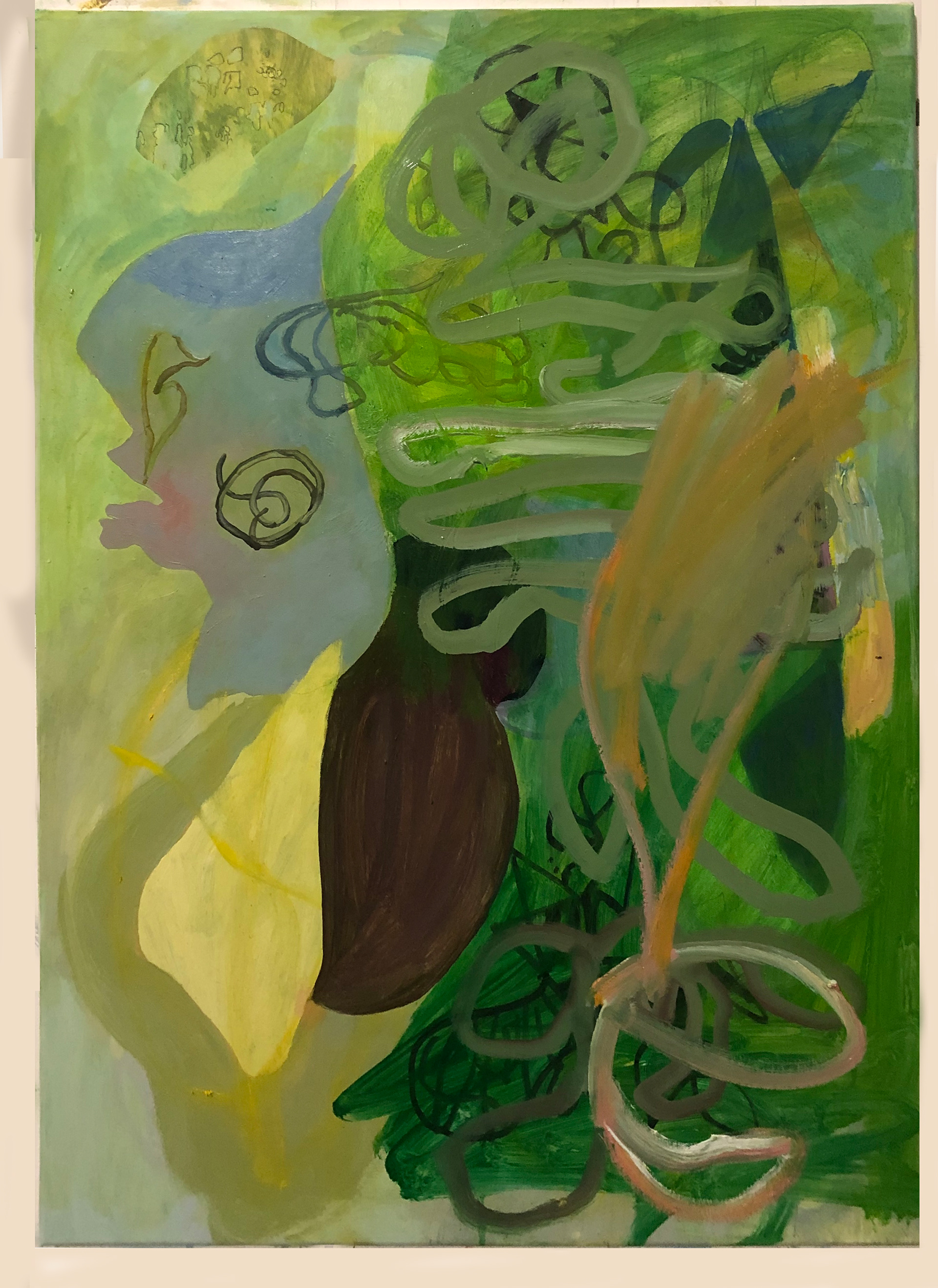 Untitled, Oil on canvas, 60 x 80 cm