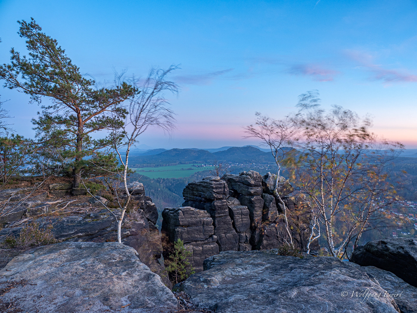 Blick vom Lilienstein