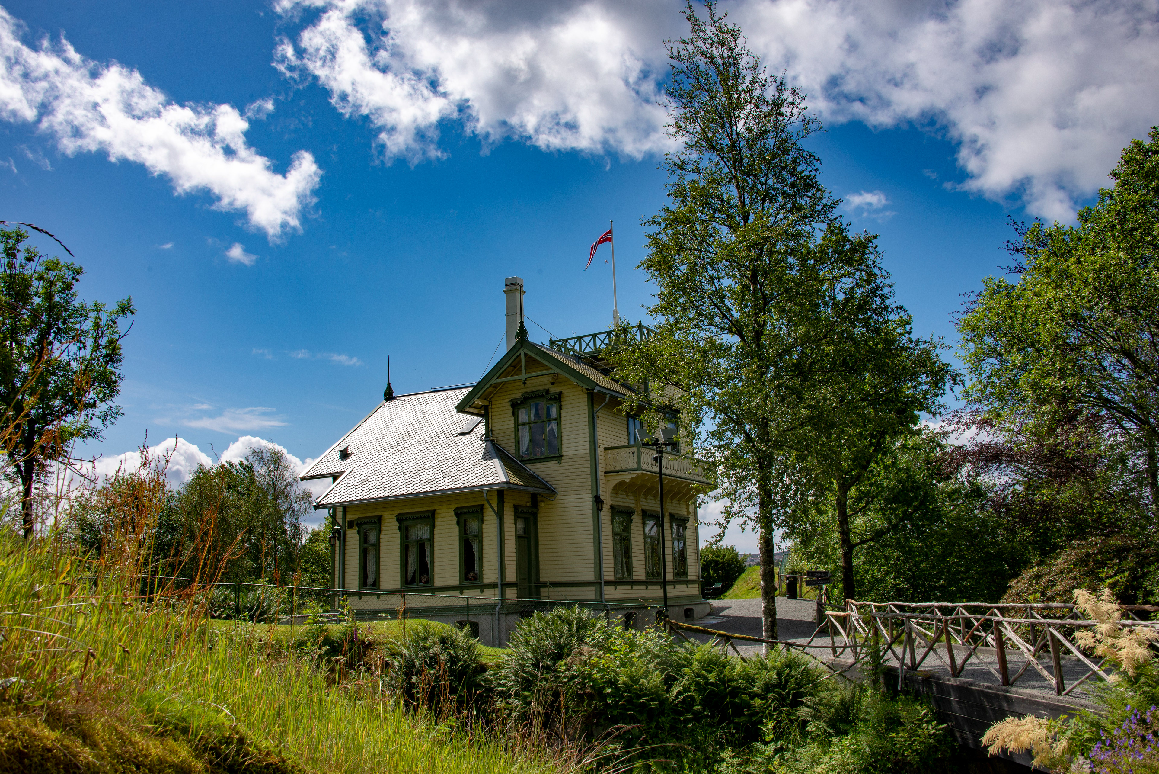 Edvard Grieg's Home near Bergen, Norway. ©2019, Corey Sandler