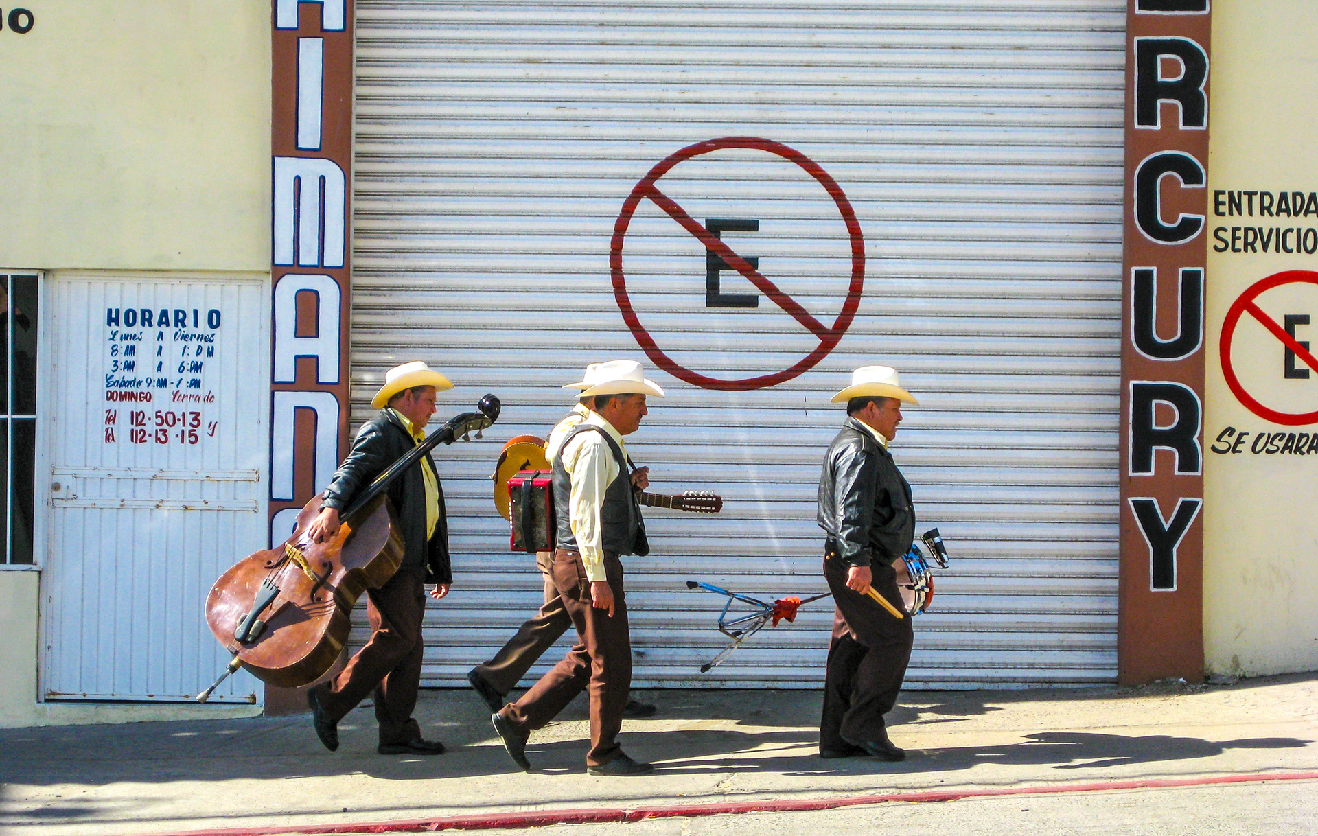 Band on the Run. Ensenada, Mexico. ©2008, Corey Sandler