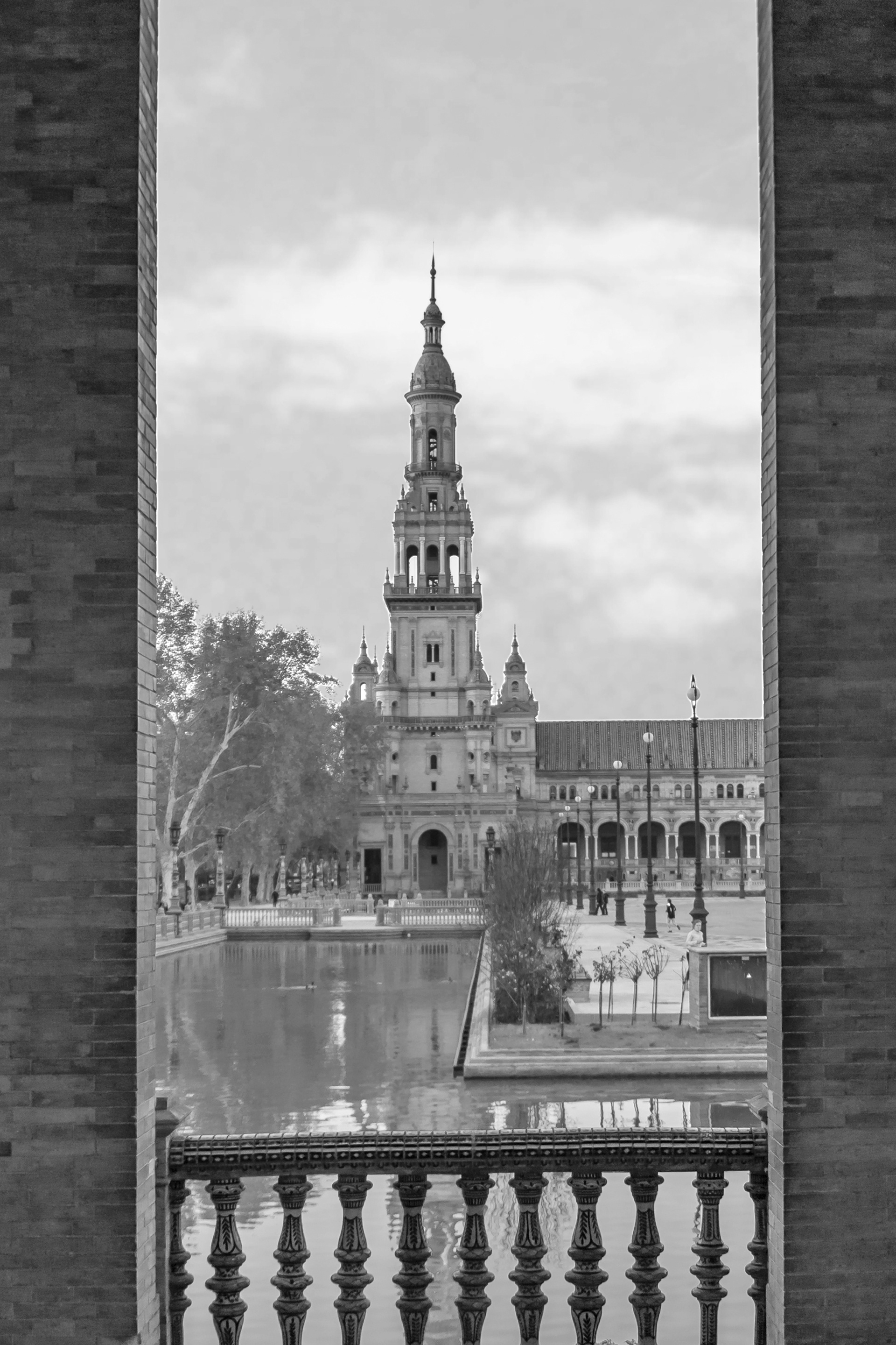 Torre Sur de la Plaza de España.