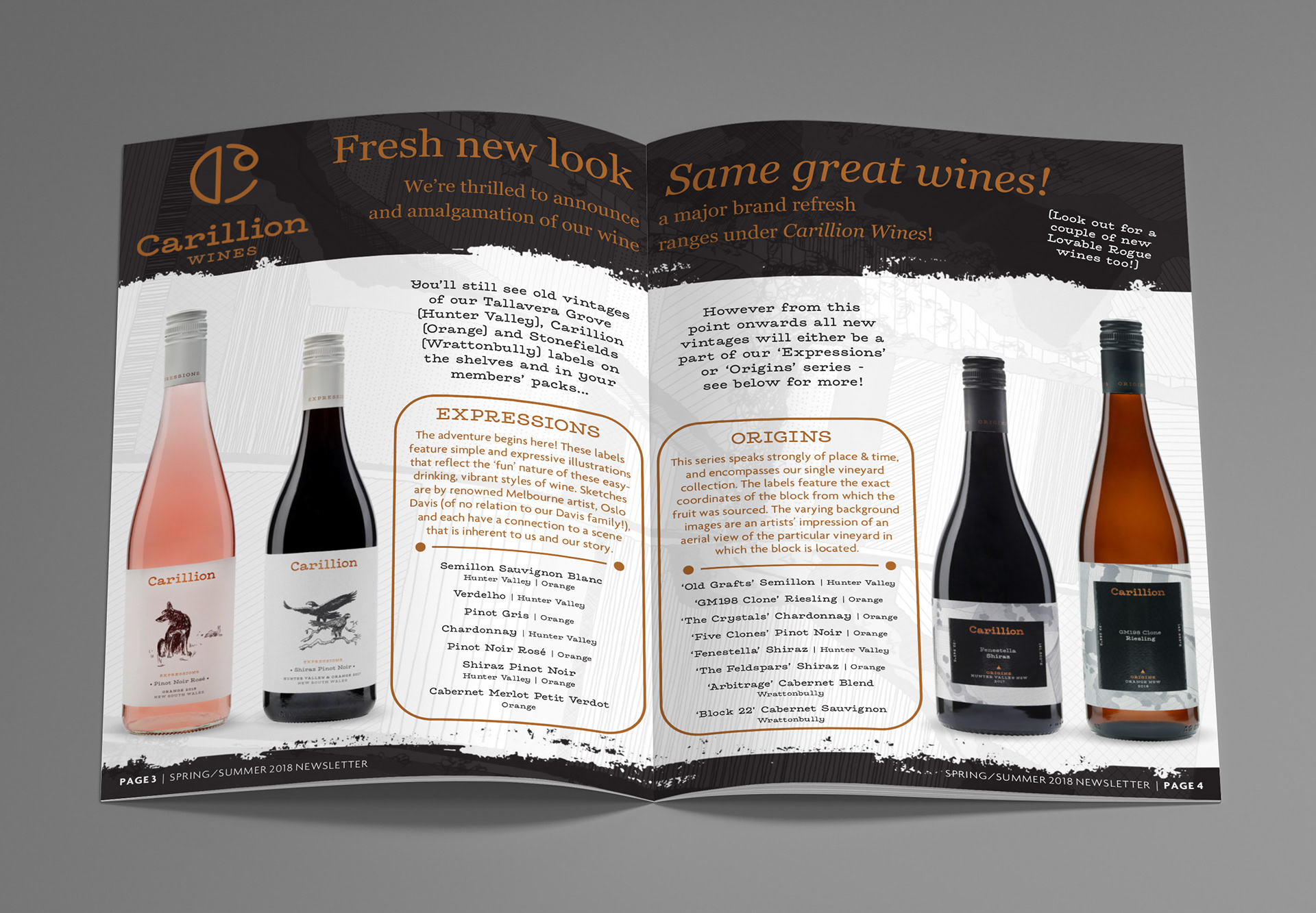 Elise Shears Designs Freelance Graphic Designer Wine Club Newsletters