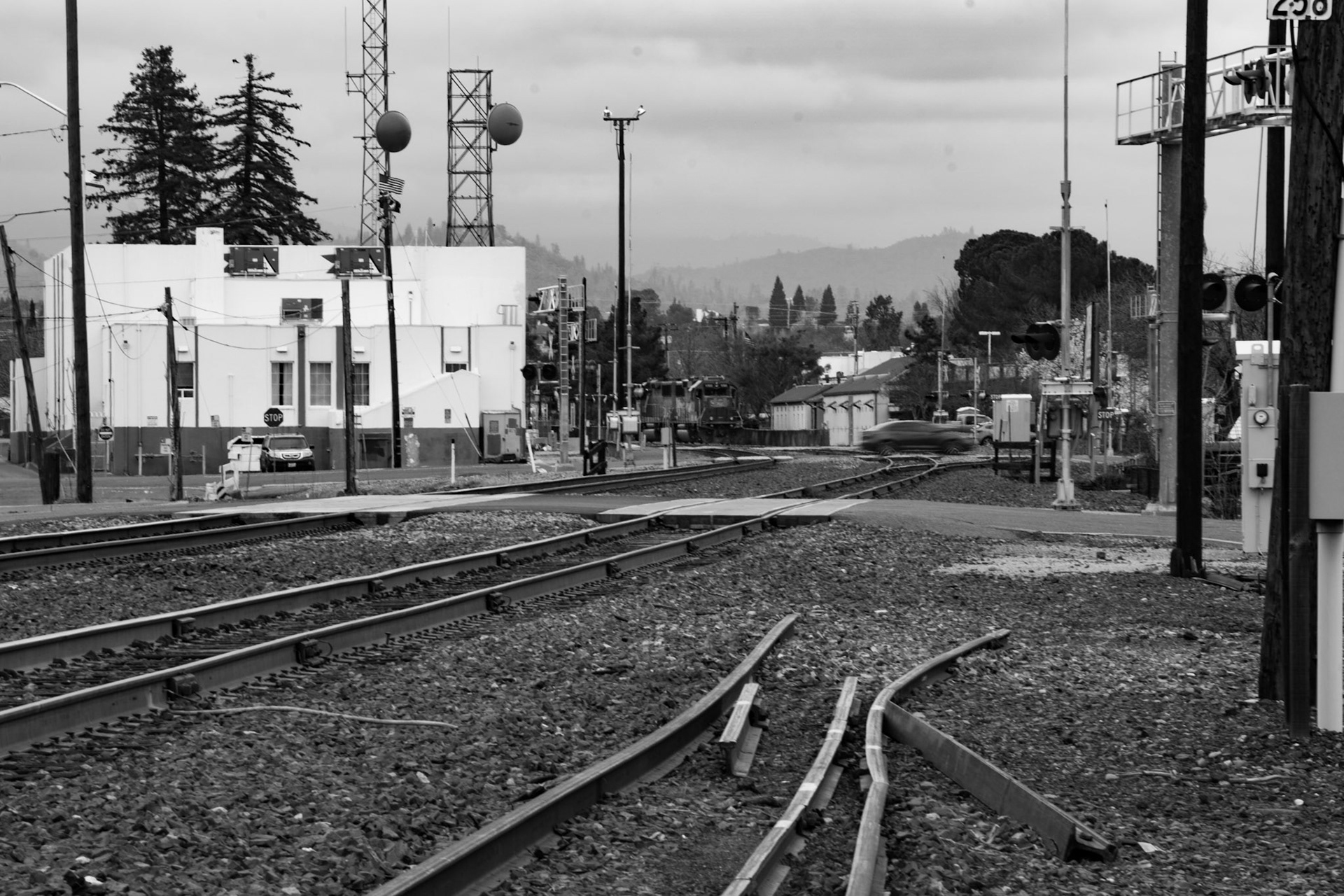 South Street Railroad Crossing