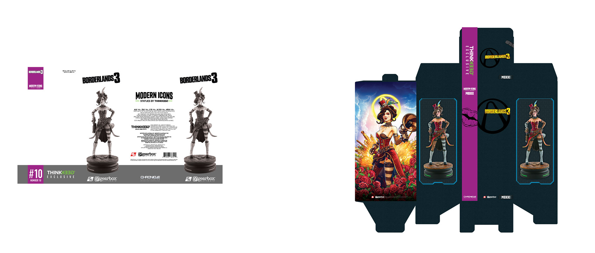 Packaging (using licensor assets)