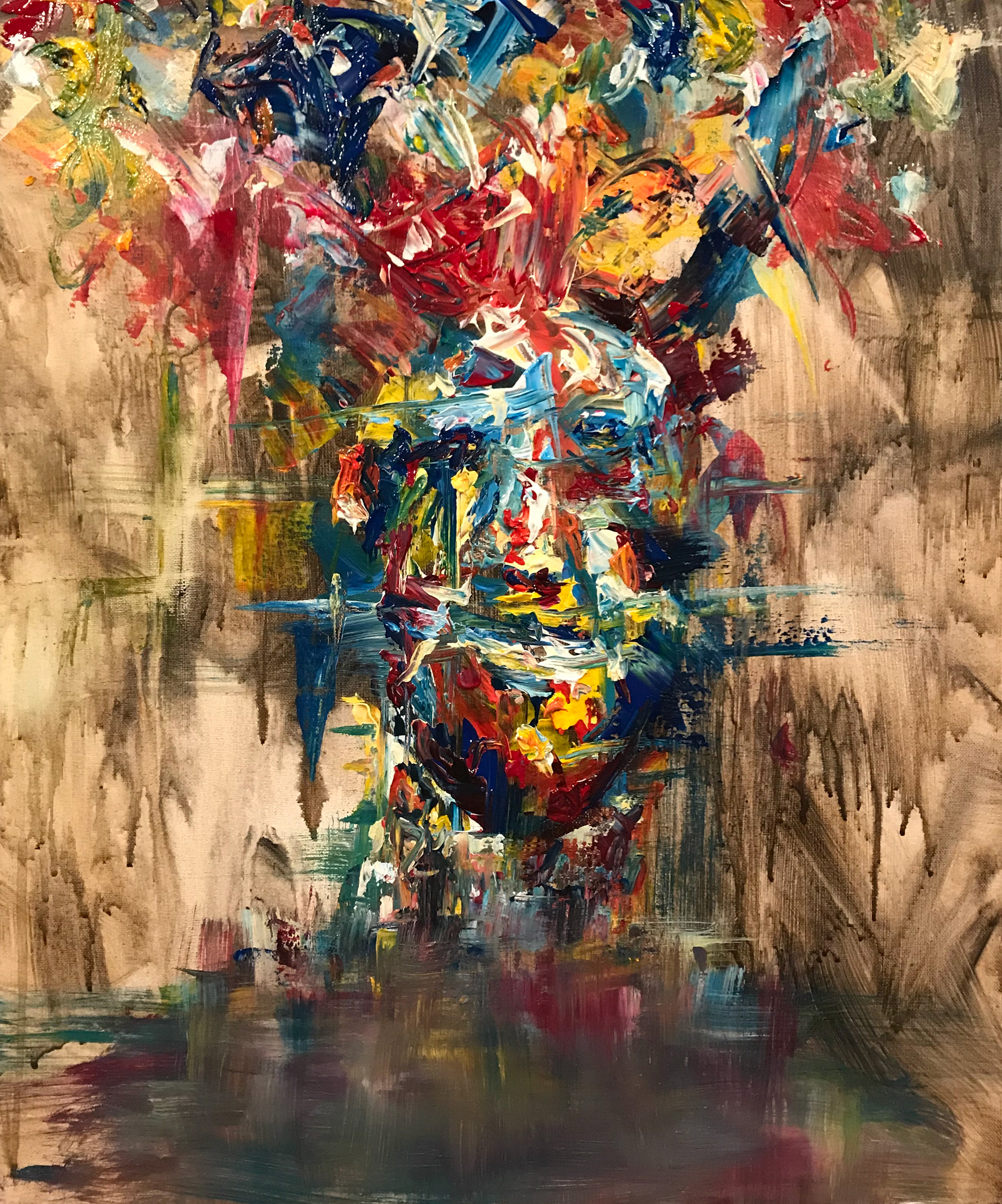 Joseph Richmond, Resilience, Painting, St Ignatius High School, Educator: Julianna Burrows, Grade 12,  Honorable Mention