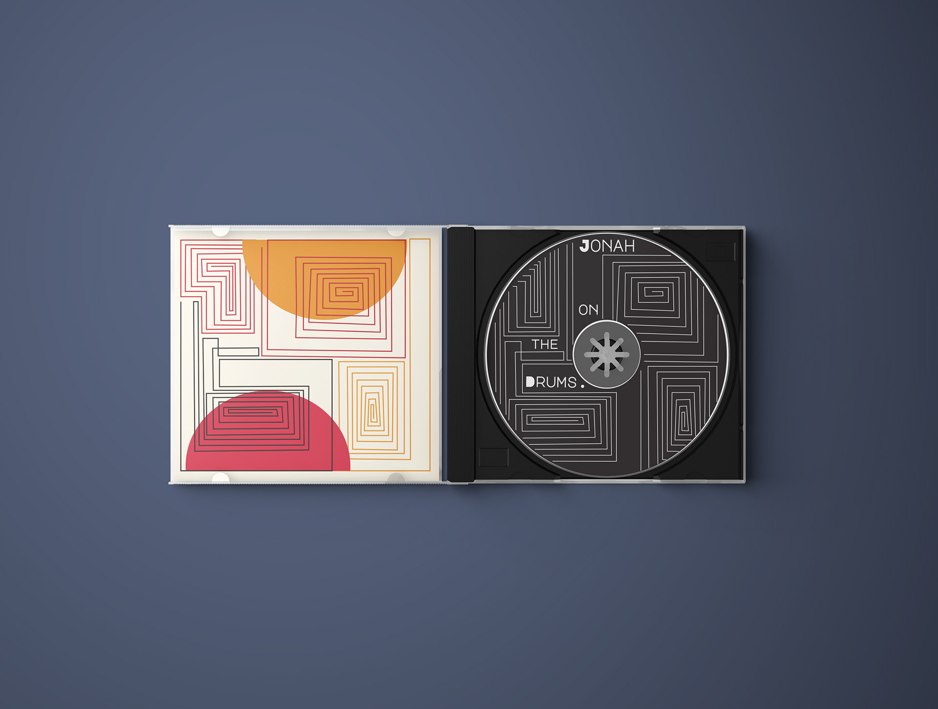 Inside of CD case