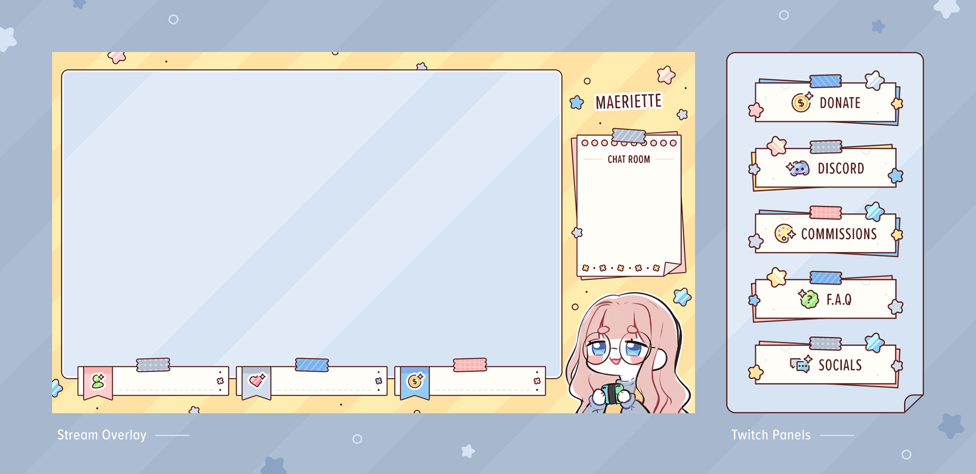 Maeriette Stream Overlays