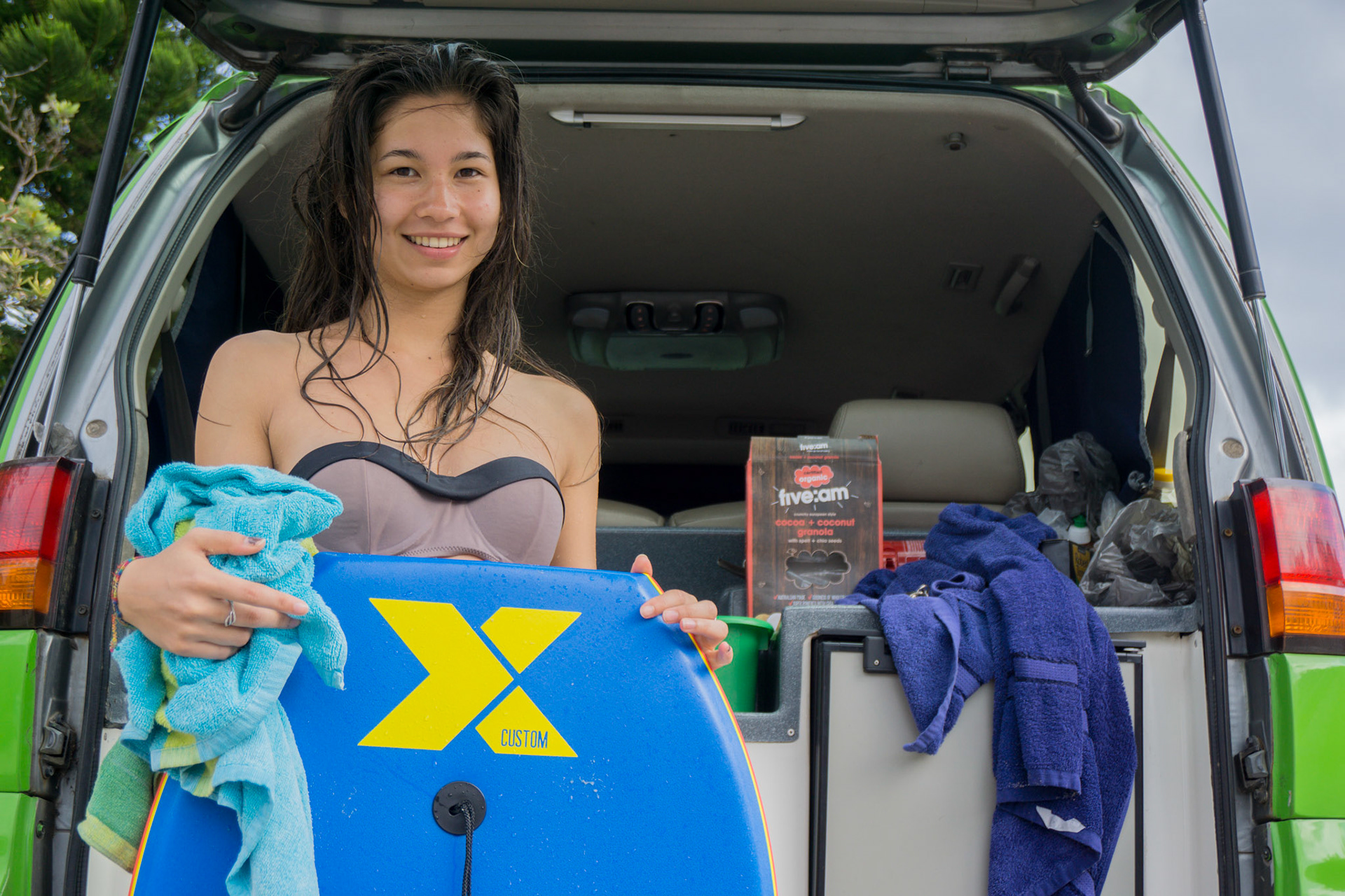 Petite Session Bodyboard a Bluey's Beach