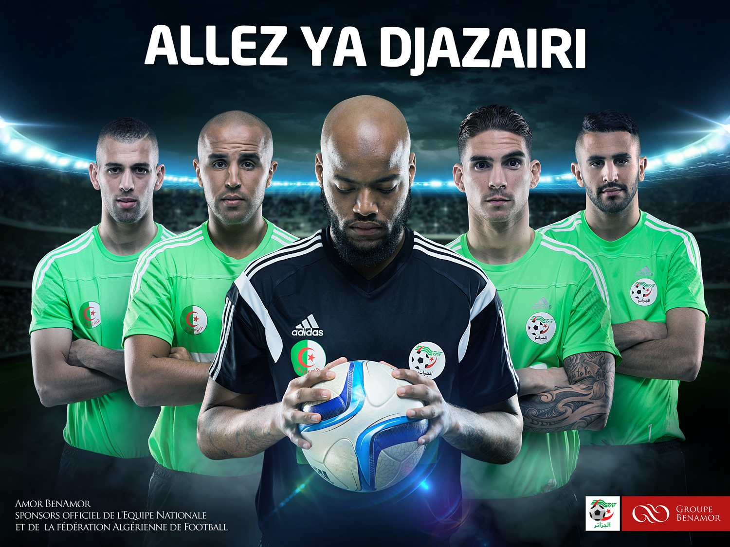 Hich K ALGERIA CAN 2015 FOOTBALL DZ TEAM