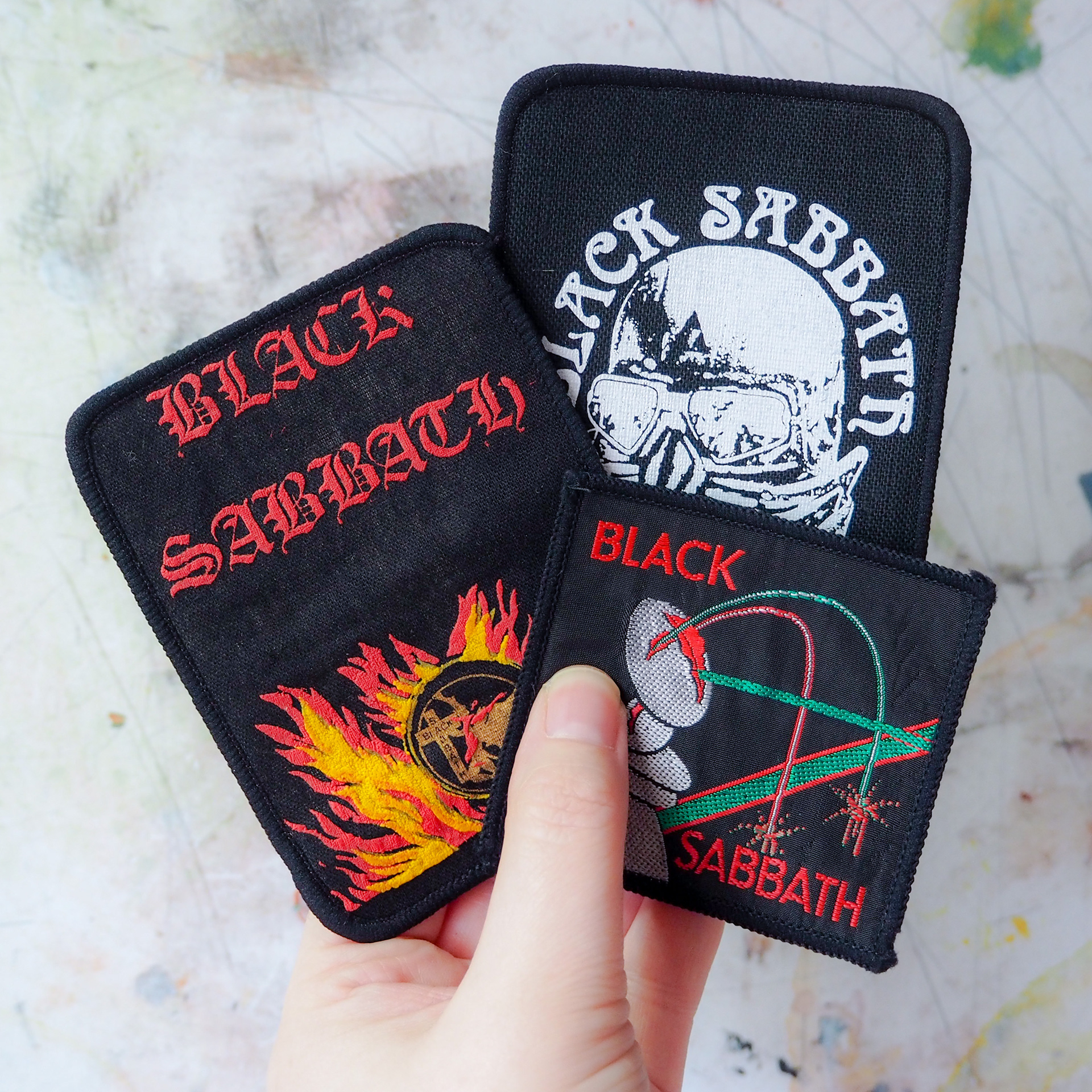 1980s Sabbath Patches