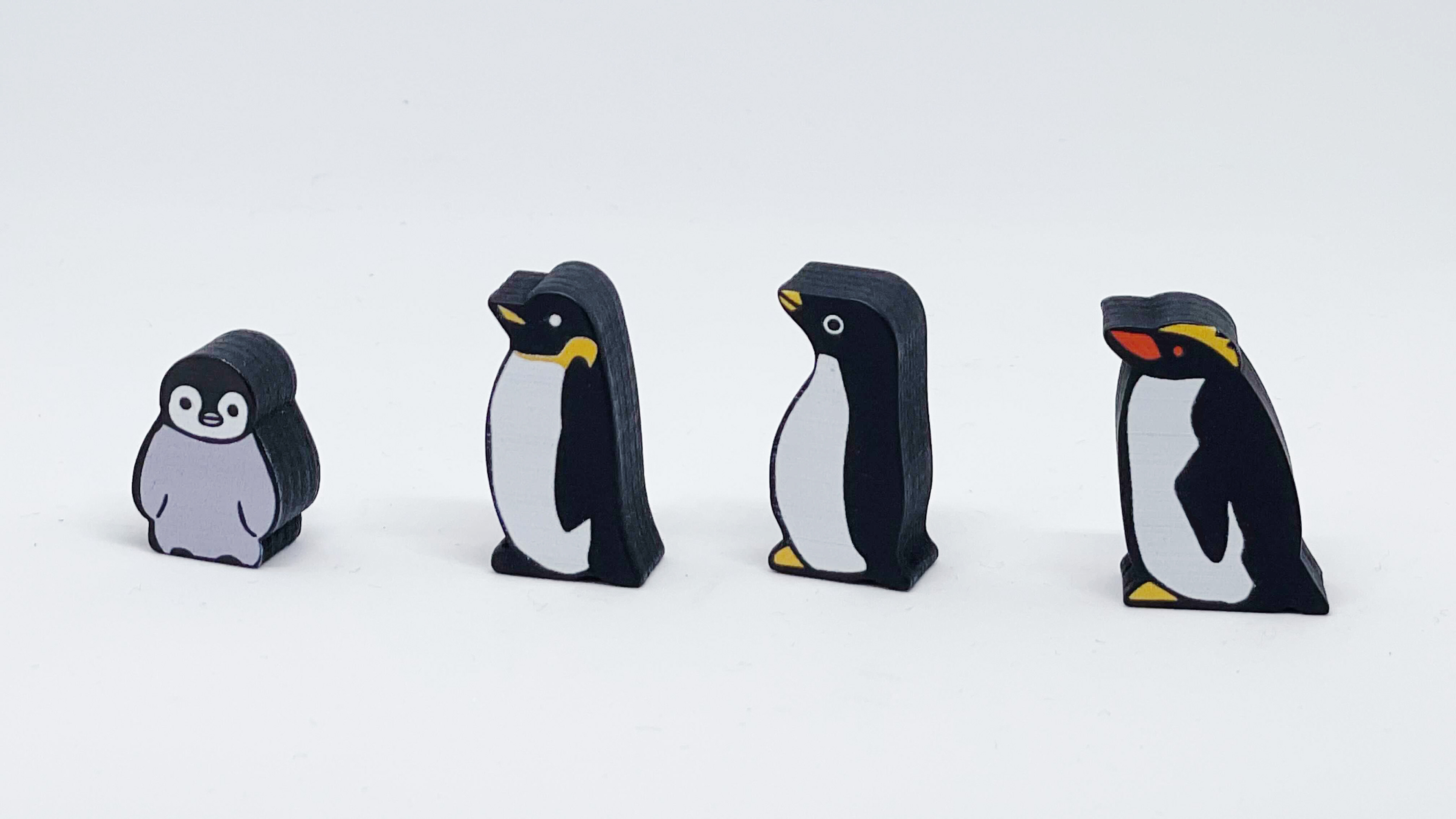 木駒は、南極にいるペンギン4種。