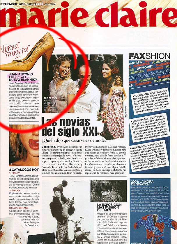 MARIE CLAIRE, September 2002