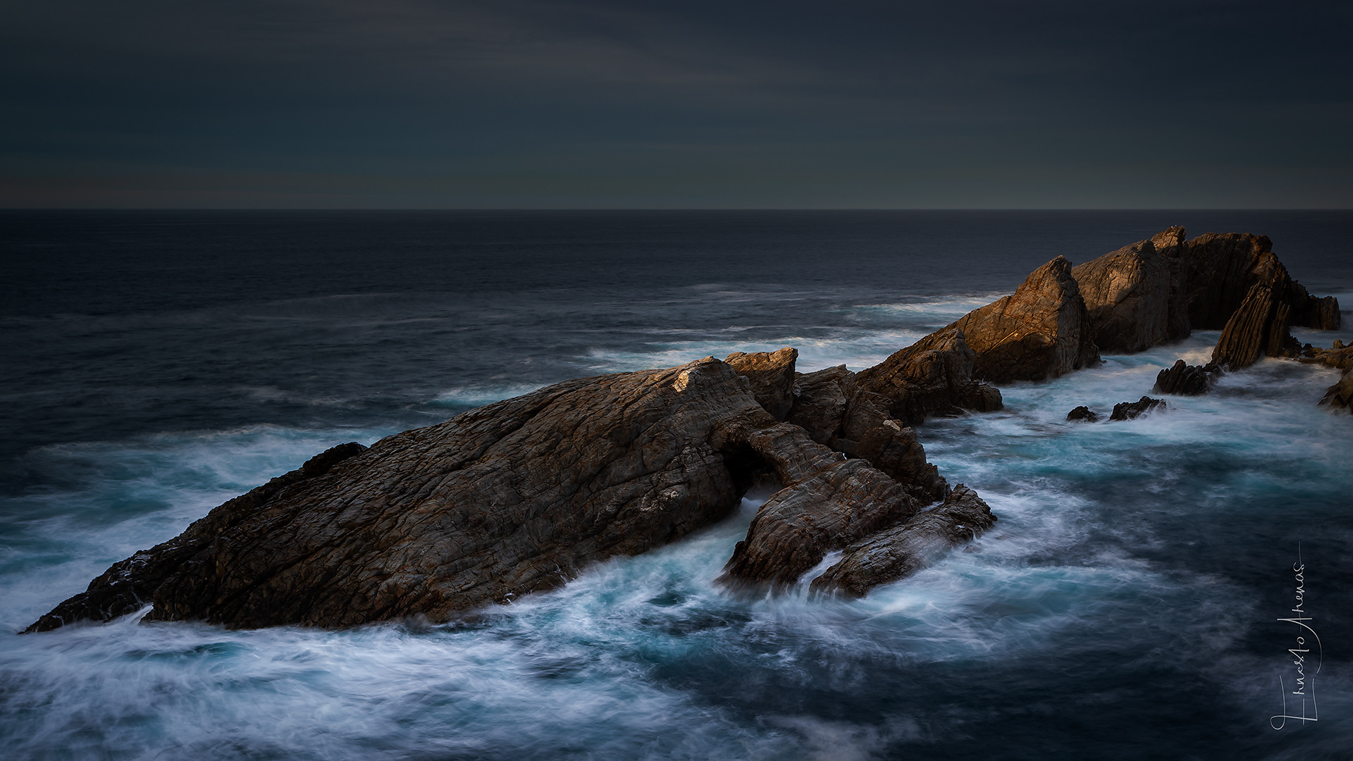 Atardecer en Cabo Blanco.