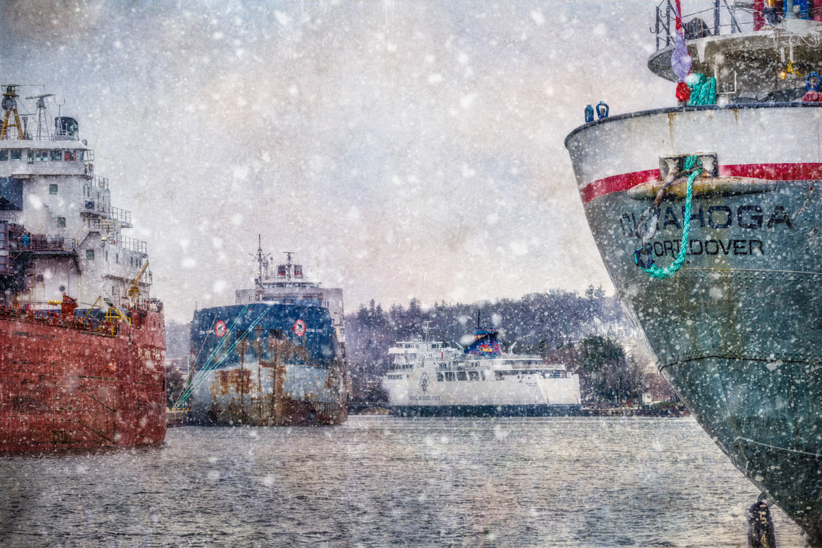 Late Harbour Snow © Irwin Seidman