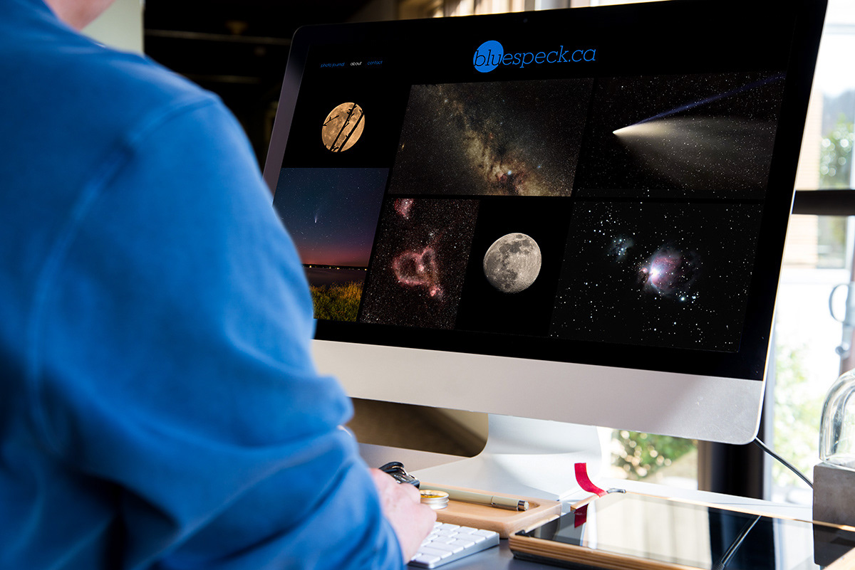 Please browse some of my astrophotography images on bluespeck.ca