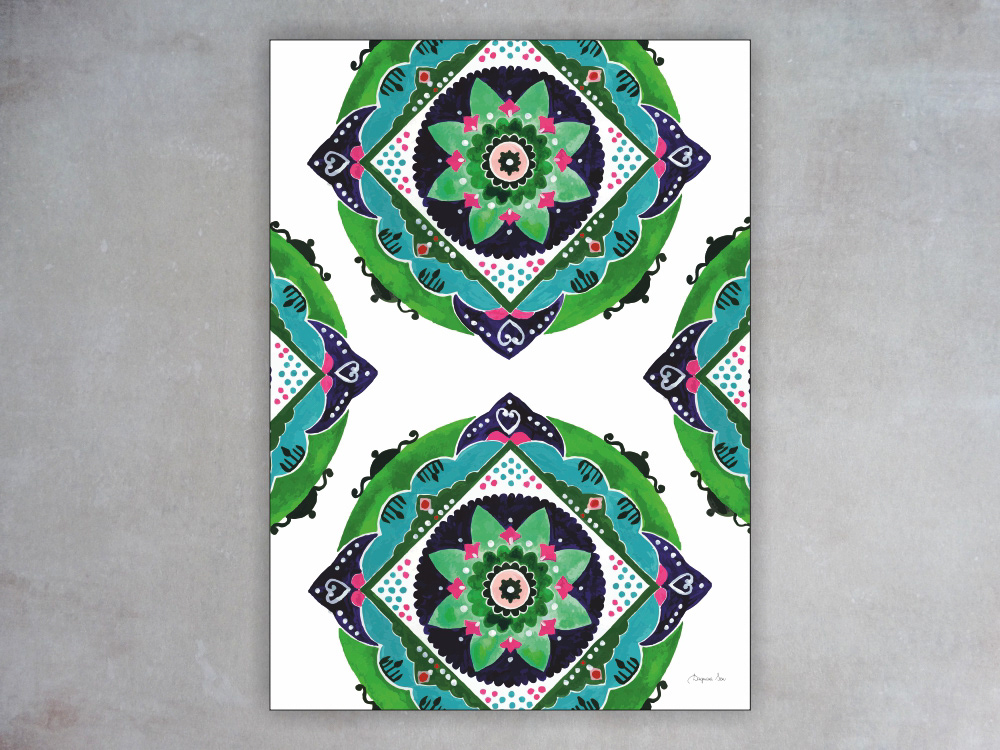 HARMONY MANDALA II - poster