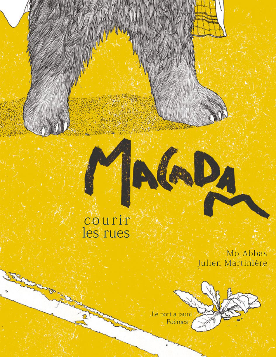 Macadam courir les rues | 17 x 22 cm | broché | 24 pages | poèmes | éditions le port a jauni | 2020 | isbn : 978-2-919511-59-4