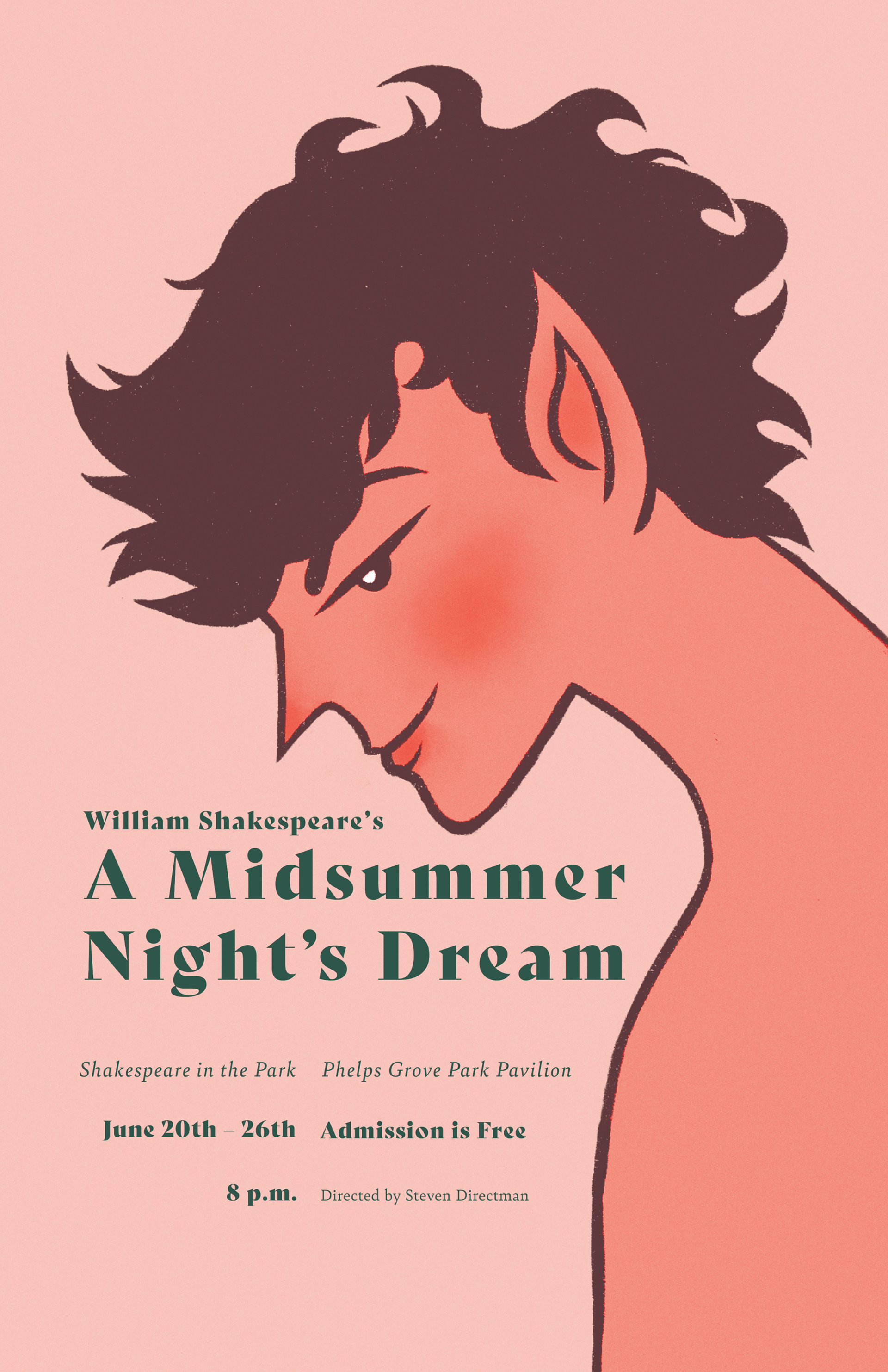 Poster Design for "A Midsummer Night's Dream"