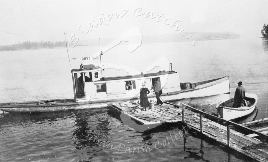 D100 STEAMER 'DOVE' AT BOSTON HARBOR, 1919 CIRCA
