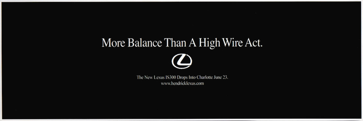 Lexus launched a new car and a local dealer asked us to help them create buzz for it (before social media.) We employed print advertising, direct marketing, and a slew of other things that our genius AE came up with. The results were amazing. They sold every car allocated to them and the campaign went on to win a ton of awards.