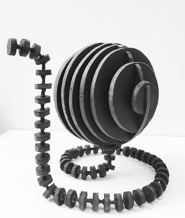 Front view of the final visual form model.