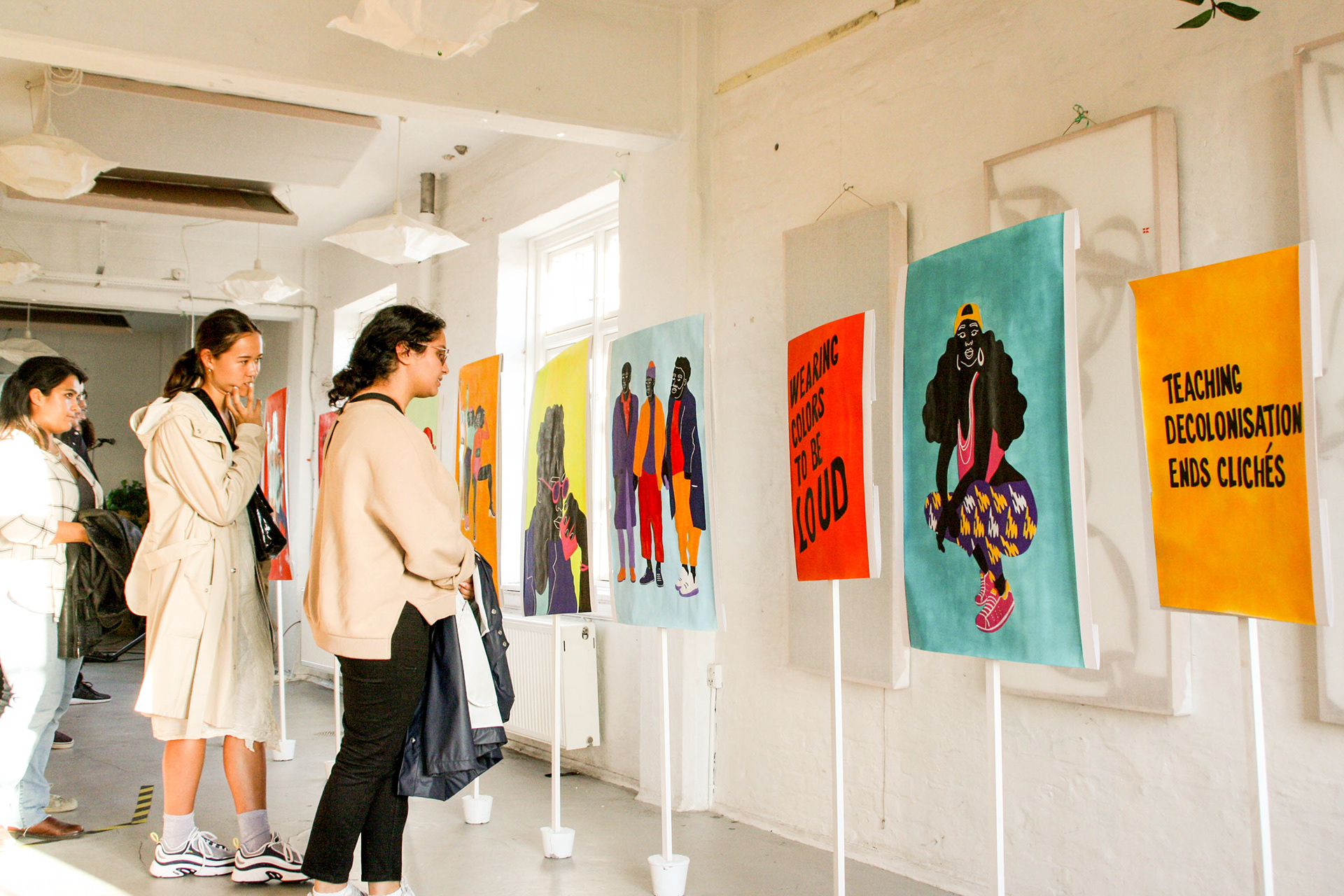 Aurélia Durand illustrator Copenhagen's solo exhibition August 2018