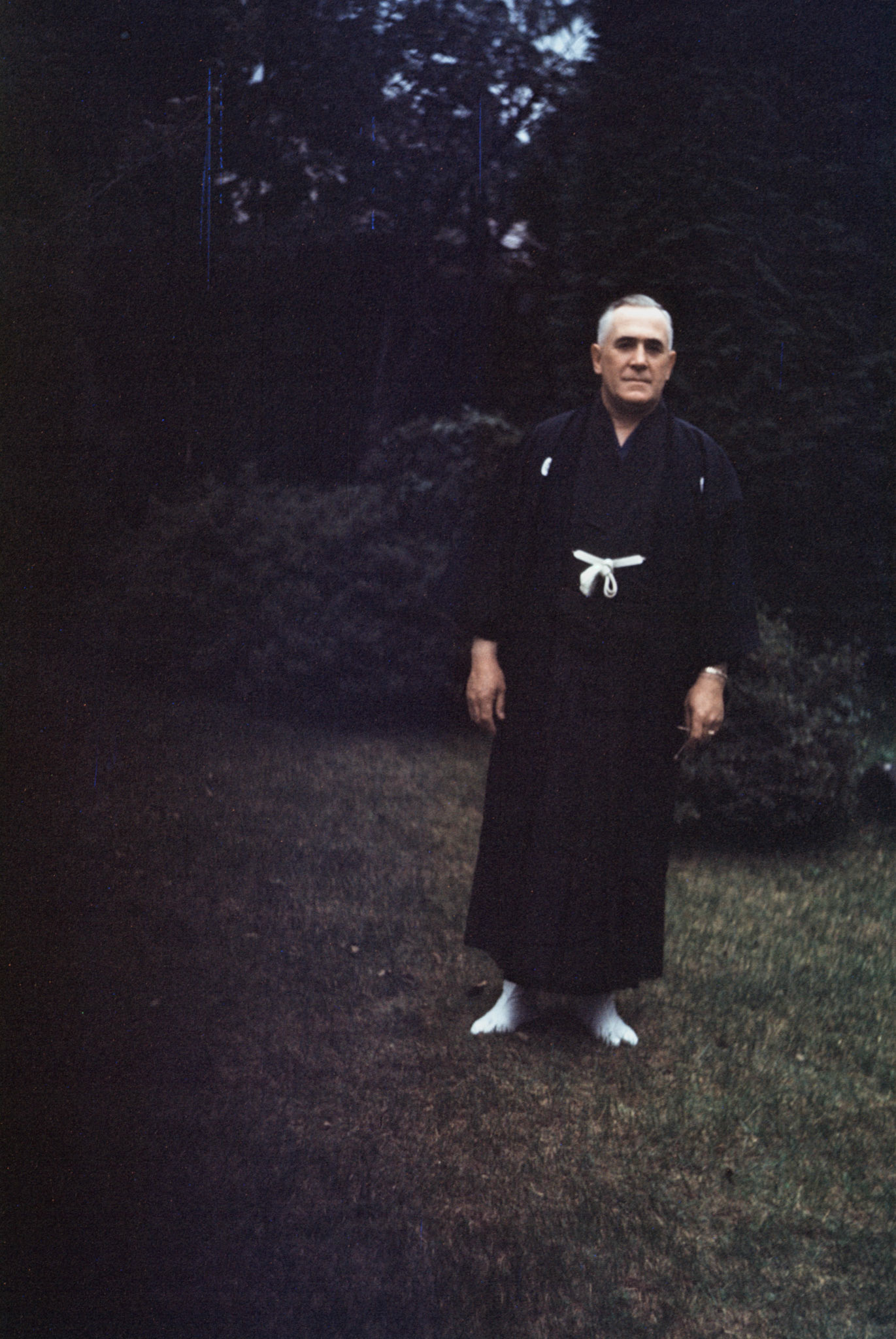 Millard in kimono - My grandfather