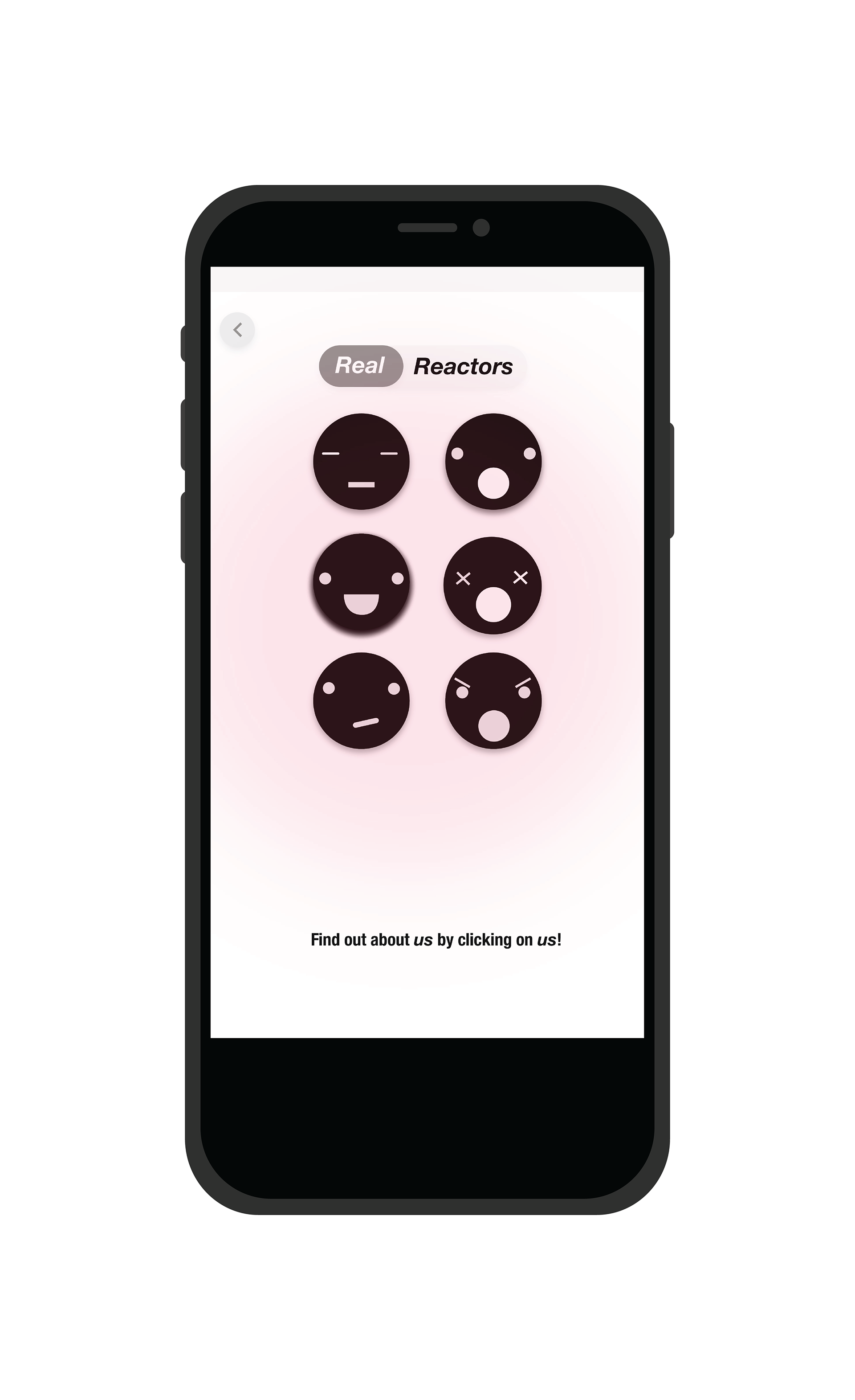 Real Reactors Screen