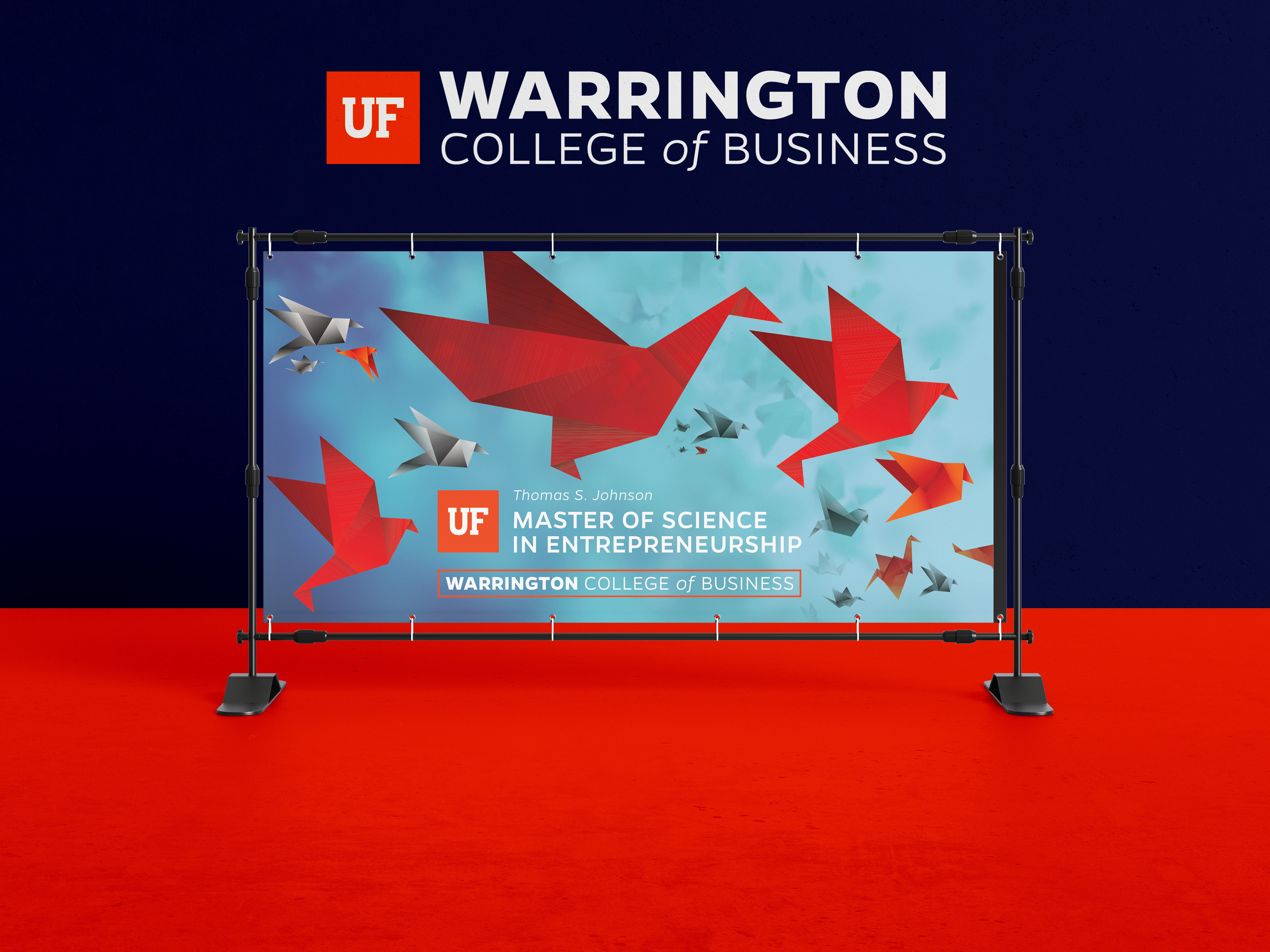 Bartu Mercangoz Uf Warrington Business Gator Baner Stand Design