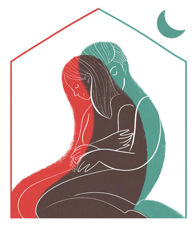 Hugging