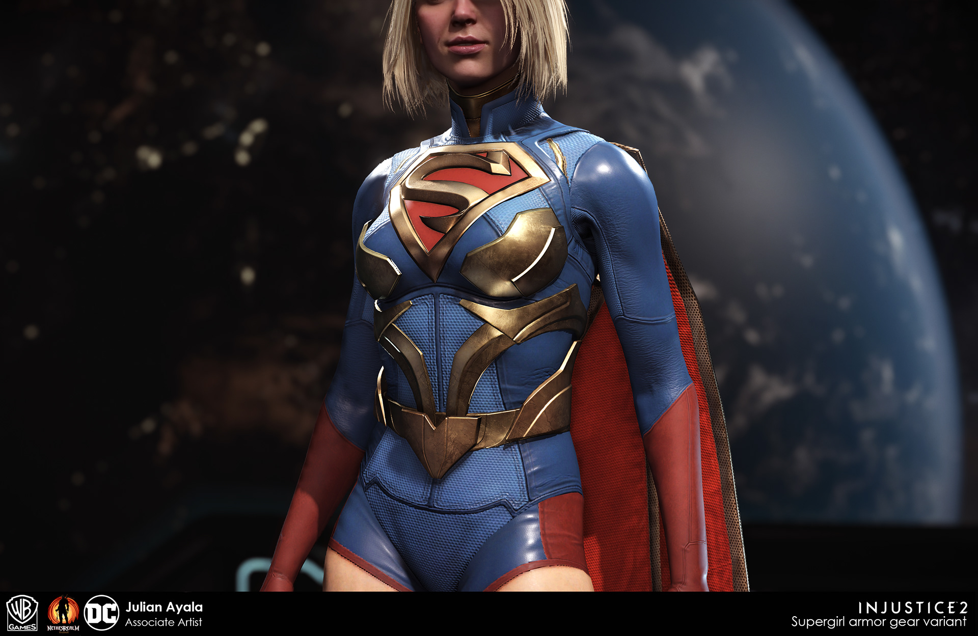 Julian Ayala Injustice 2 Supergirl Gear Variant