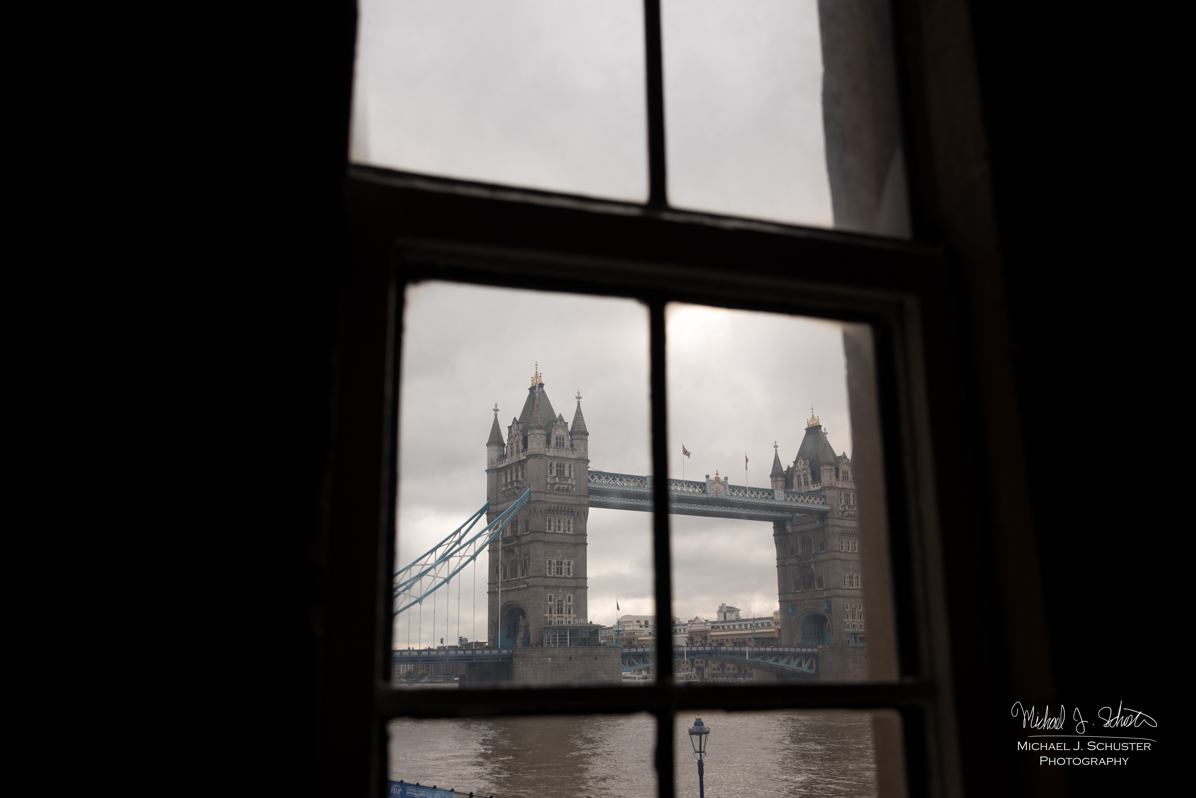 Tower Bridge from Tower of London, 2017