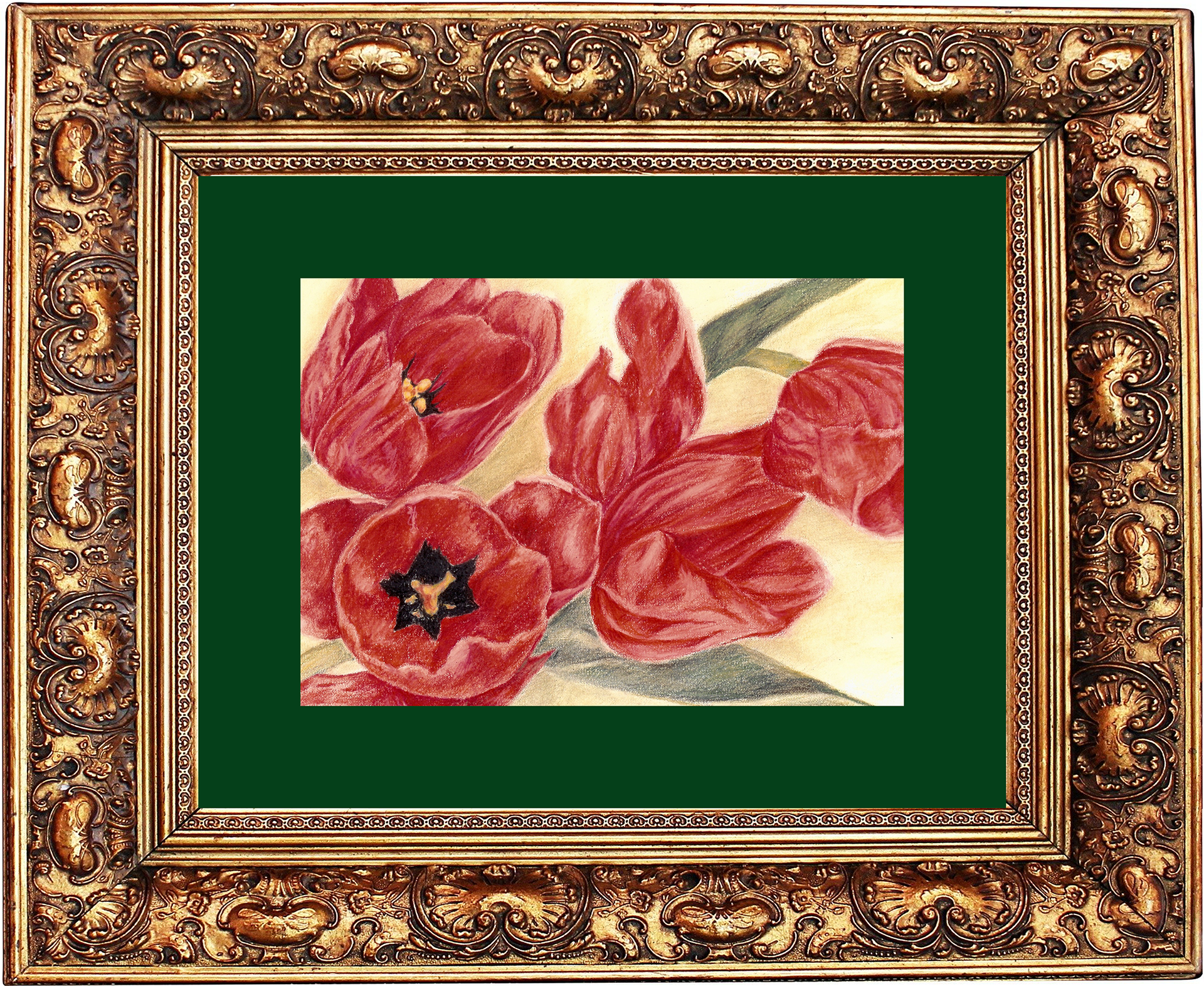  Florals (Colored Pencil) 