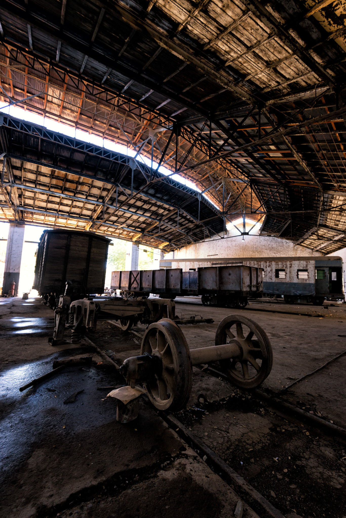 Roundhouse Rolling Stock- Ethiopia Djibouti Railway, Dire Dawa, Ethiopia