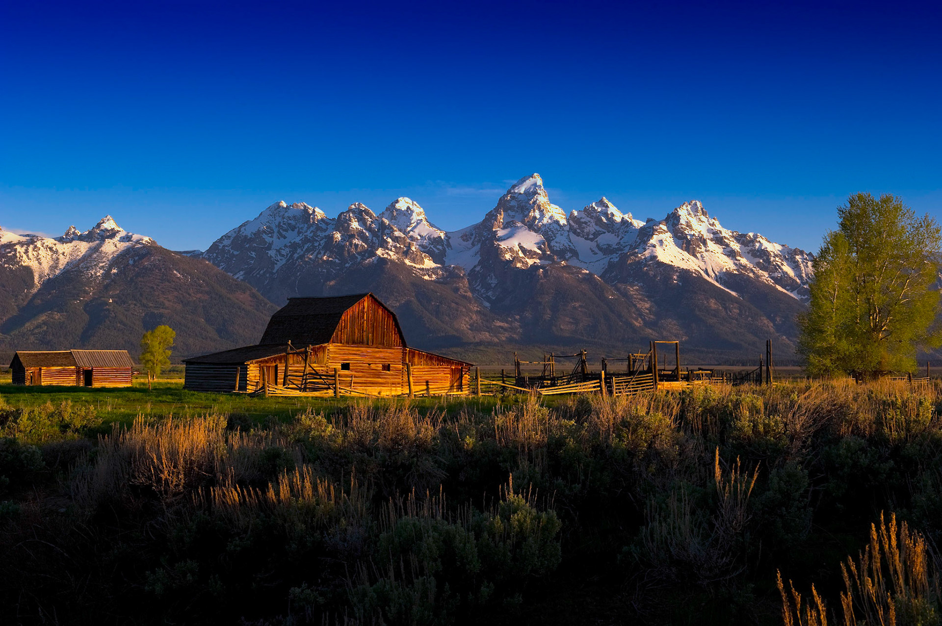 Mormon Row Barn - Grand Tetons, Wyoming